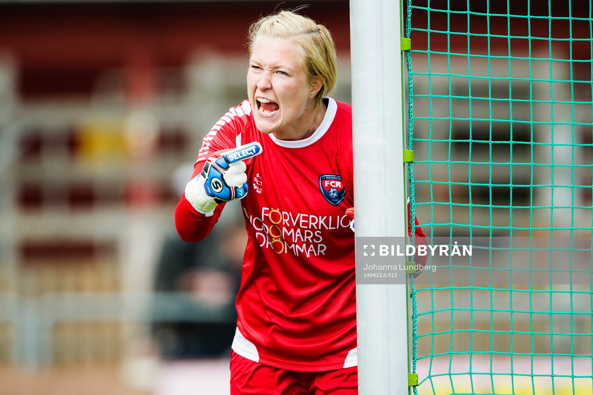 Rosengårds målvakt Thora Helgadottir