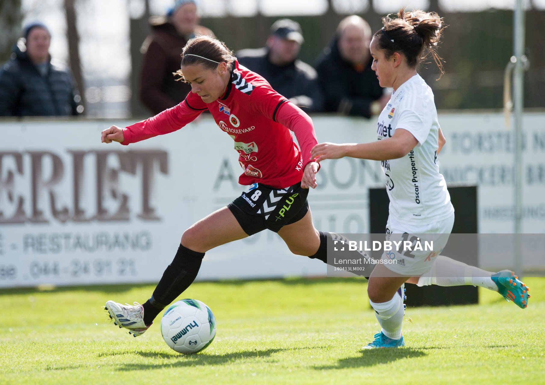 Kristianstads Alice Nilsson och Tyresös Malin Diaz