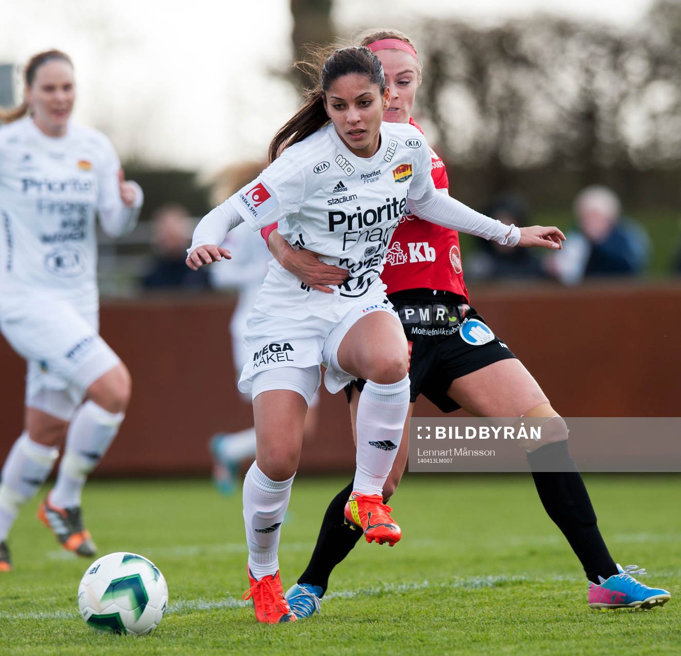 Tyresös Mayara Da Fonseca Bordin i matchen i