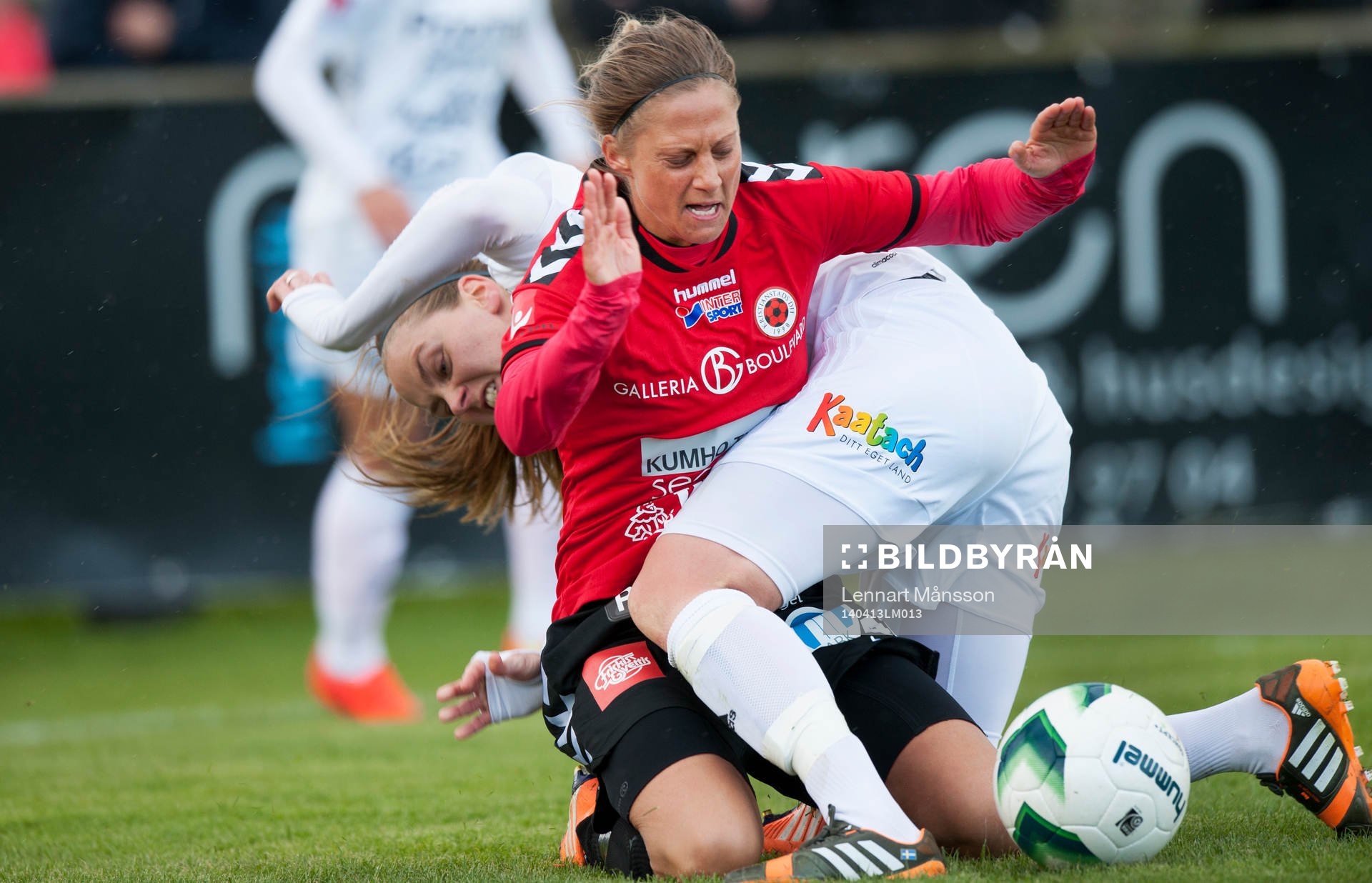 Tyresös Lisa Dahlkvist och Kristianstads Therese Björck