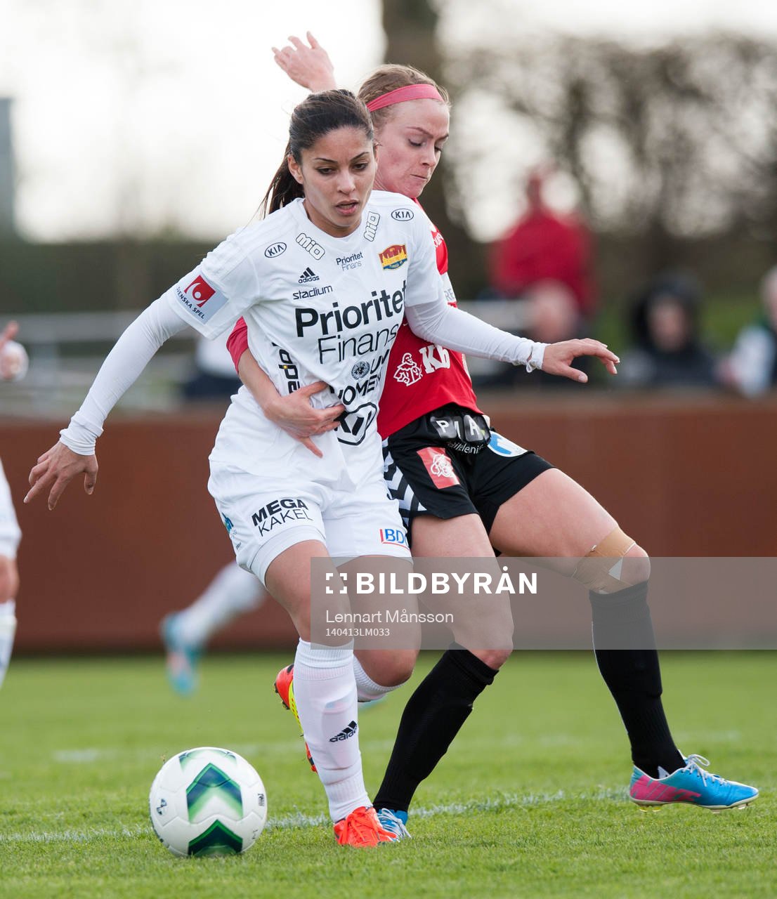 Tyresös Mayara Da Fonseca Bordin i matchen i