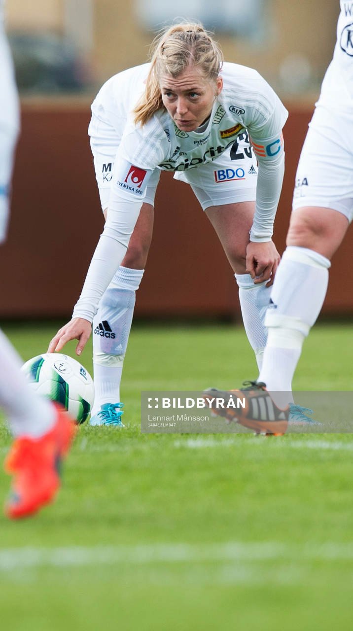 Tyresös Linda Sembrant i matchen i damallsvenskan i