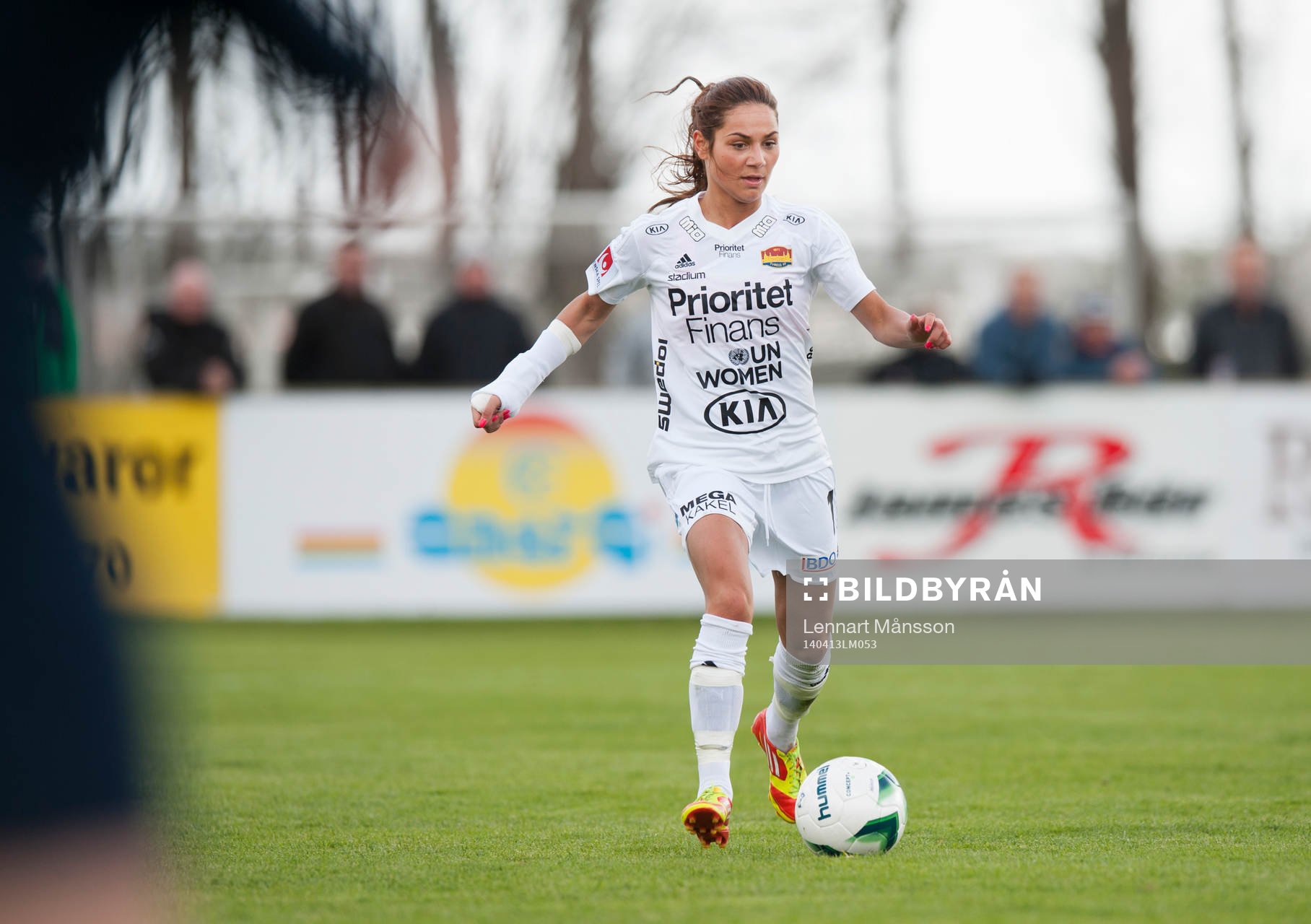 Tyresös Mayara Da Fonseca Bordin i matchen i