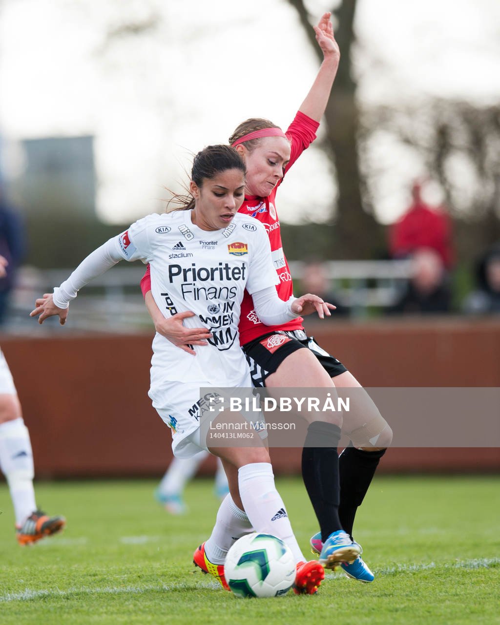 Tyresös Mayara Da Fonseca Bordin i matchen i