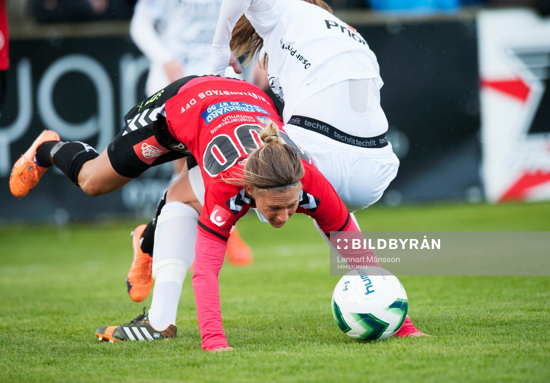 Tyresös Lisa Dahlkvist och Kristianstads Therese Björck