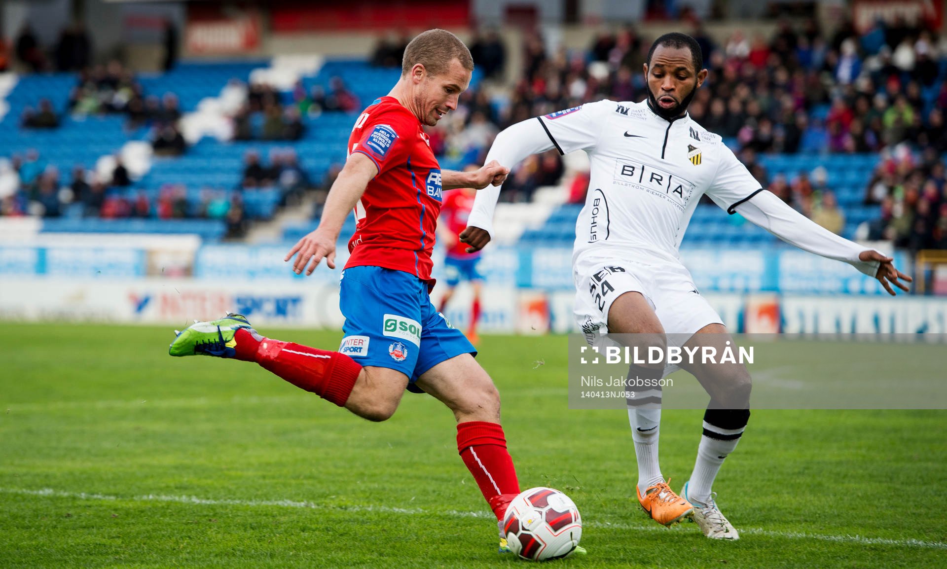 Helsingborgs Christoffer Andersson och Häckens Rene