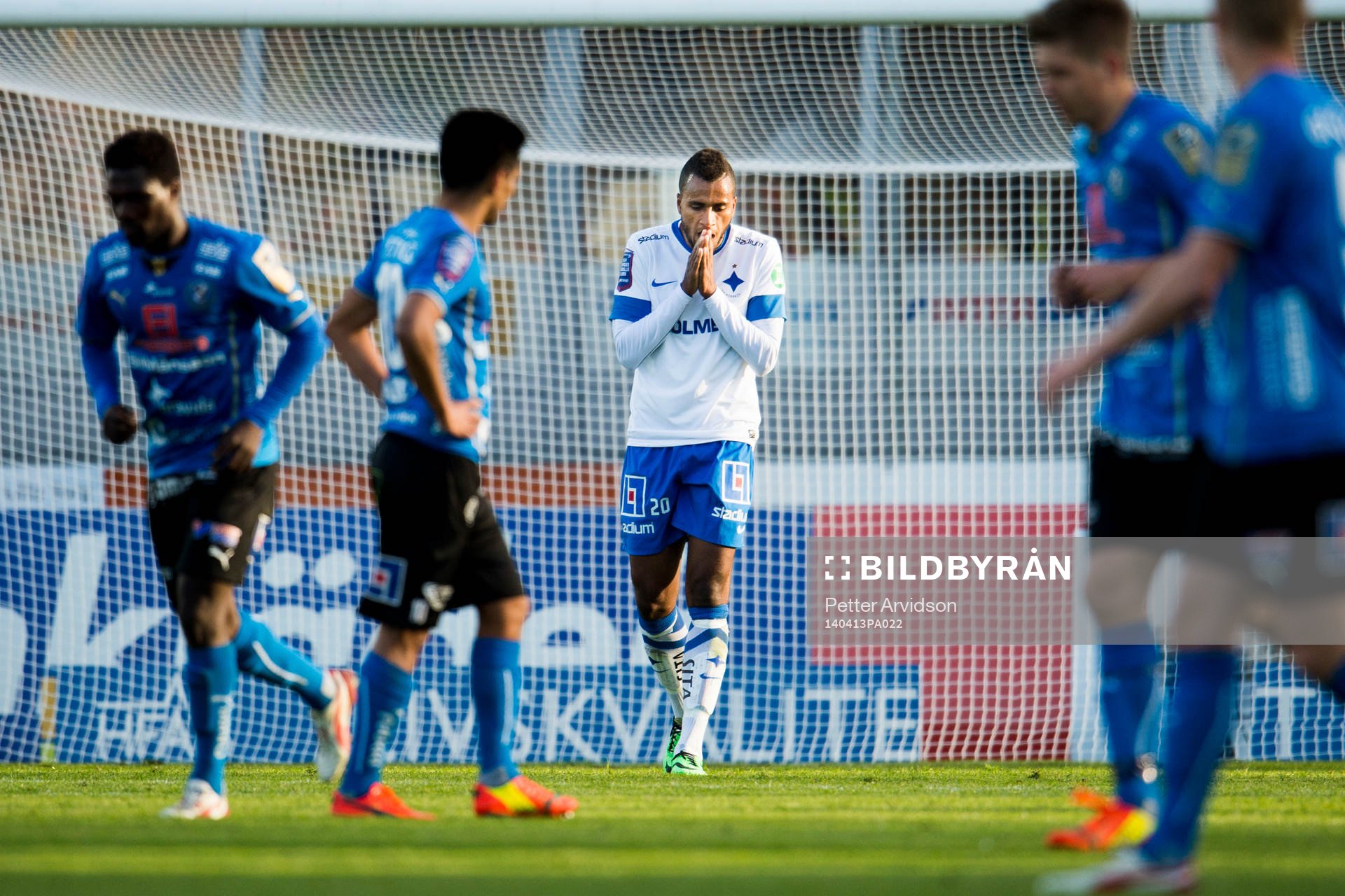 Norrköpings Isaac Kiese Thelin deppar