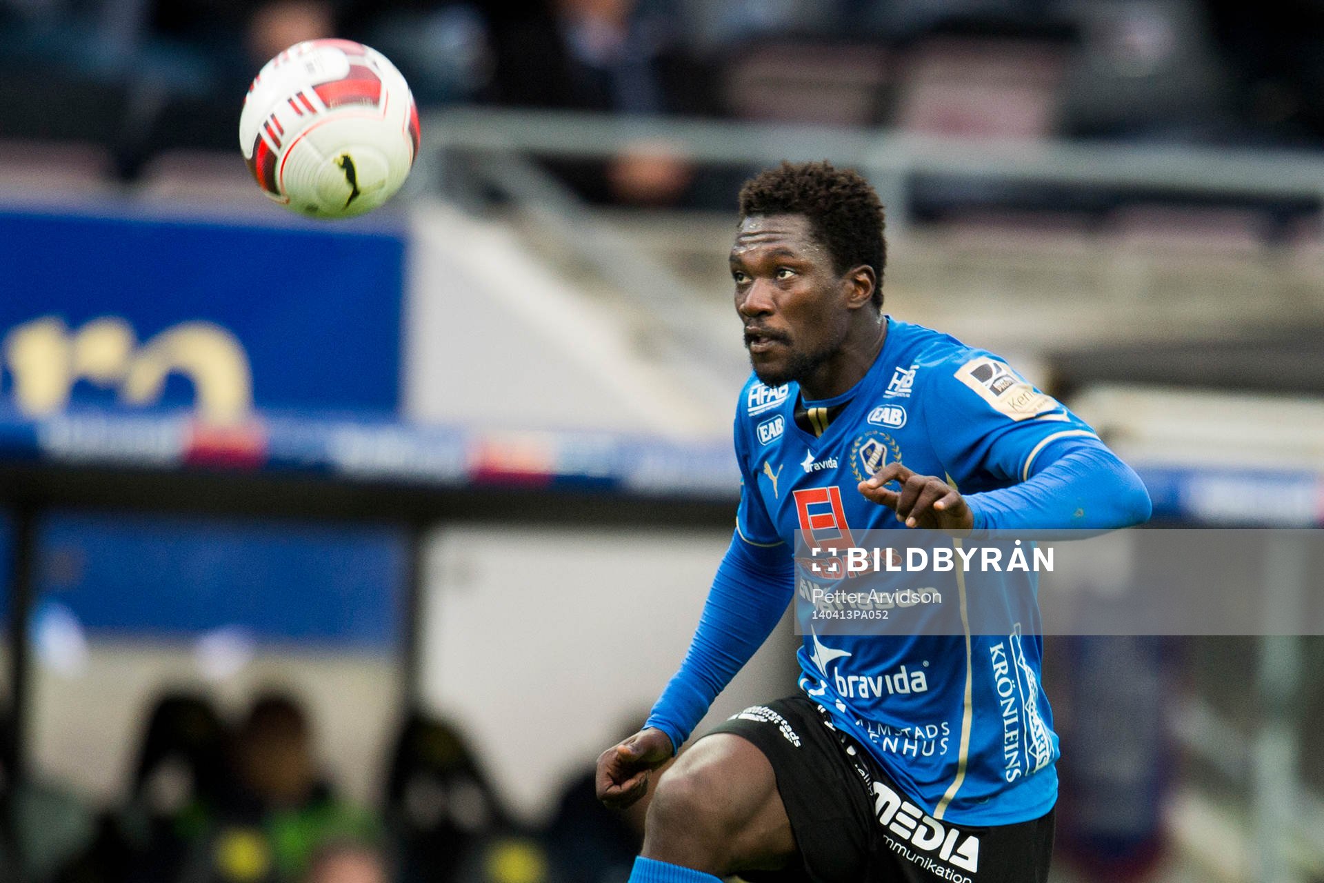 Halmstads King Osei Gyan