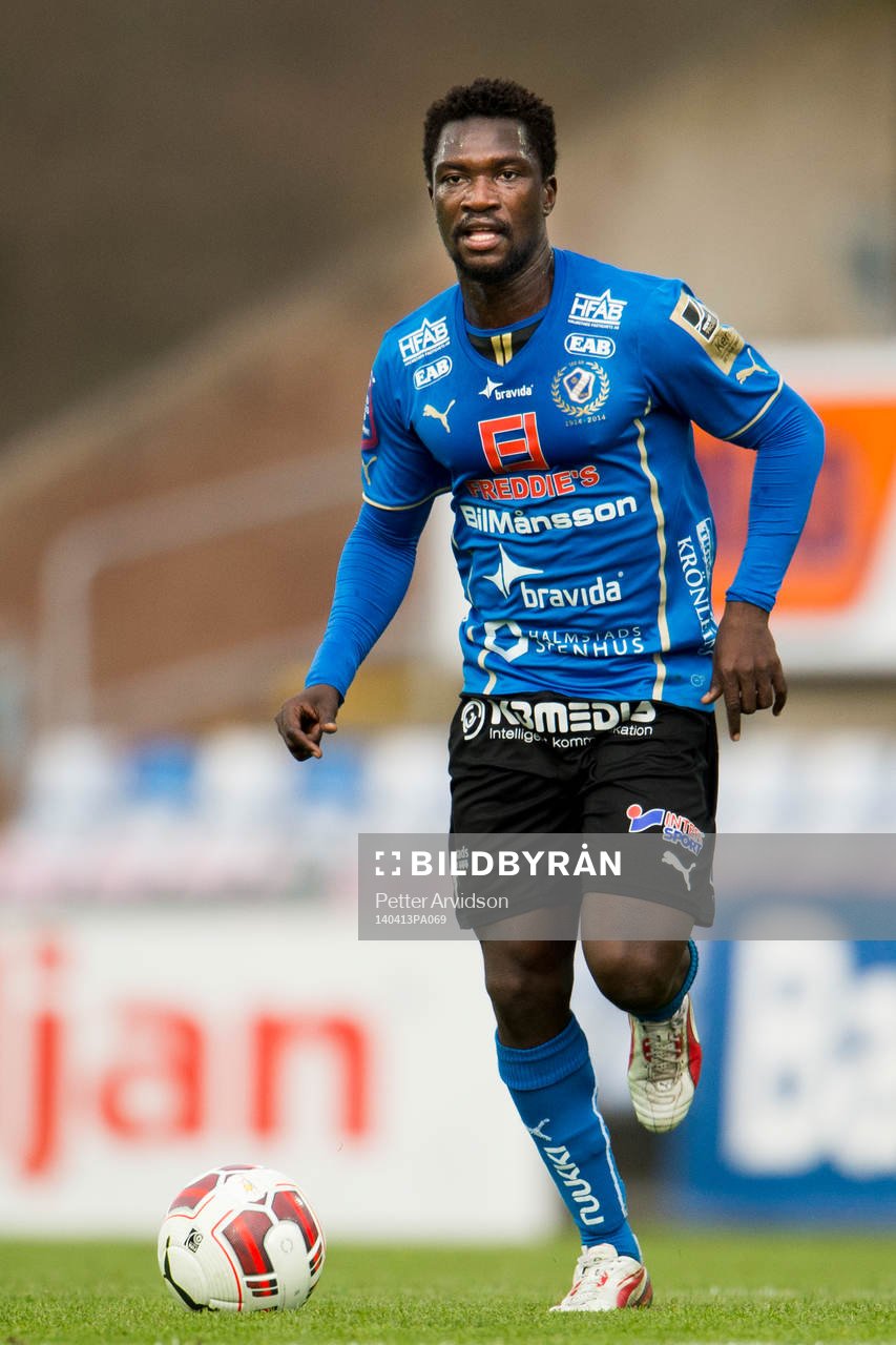 Halmstads King Osei Gyan