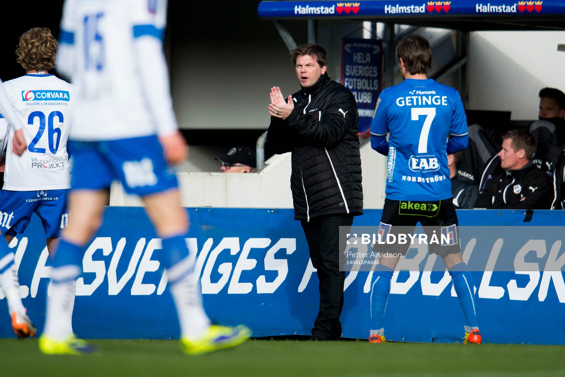 Halmstads tränare Jens Gustafsson