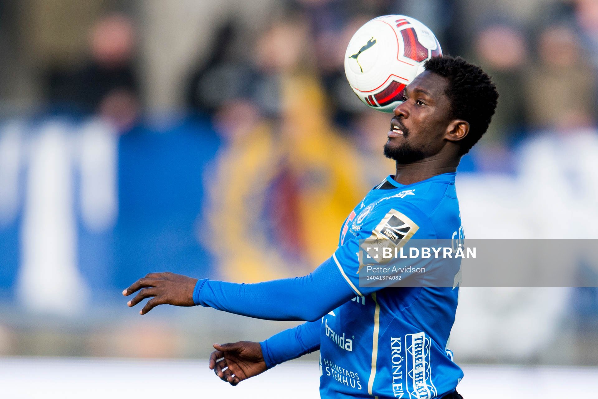 Halmstads King Osei Gyan