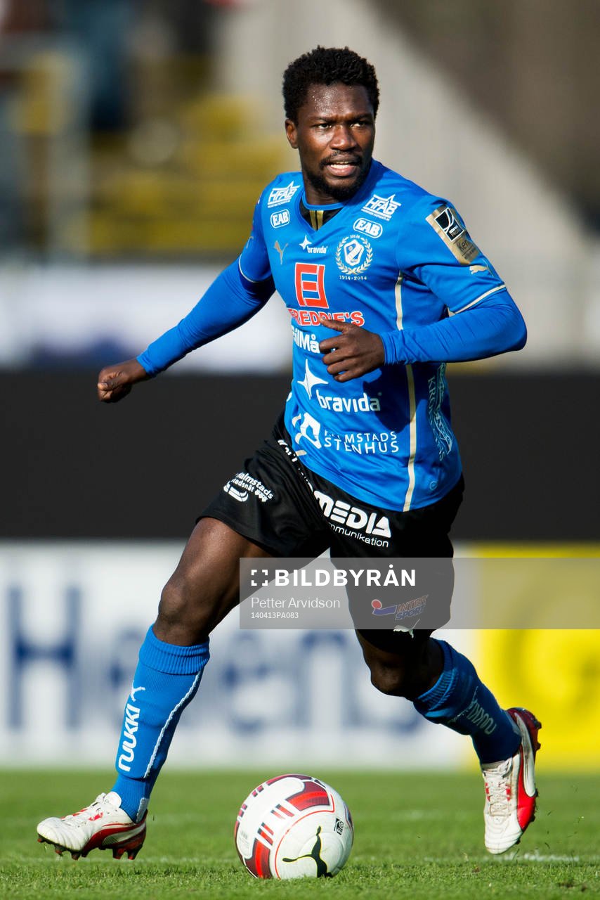 Halmstads King Osei Gyan