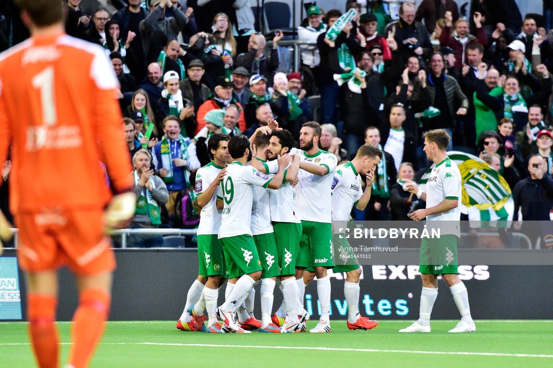 Hammarbys Pablo Piñones-Arce jublar