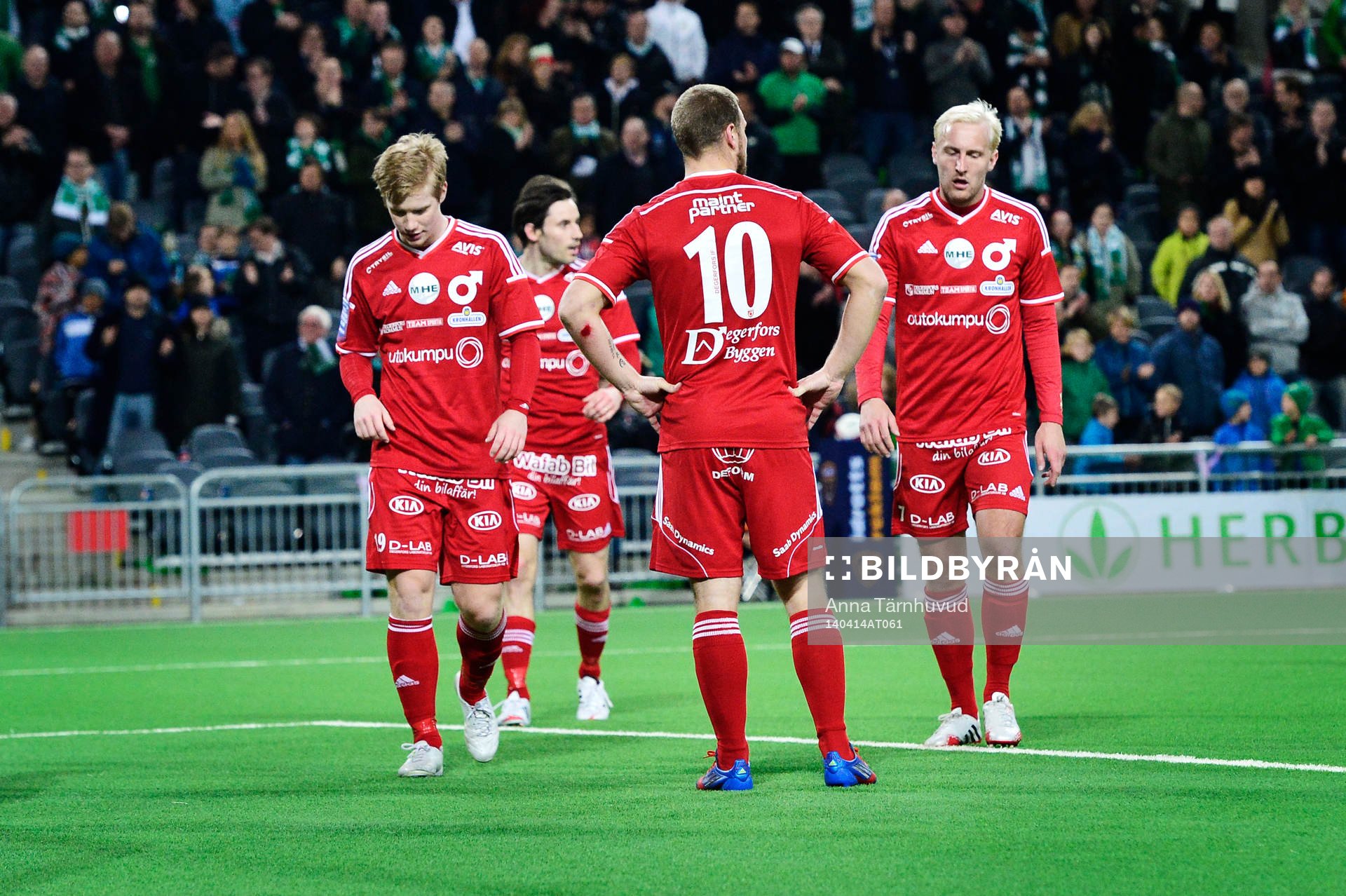Jesper Karlsson, Peter Samuelsson och Niklas Klingberg i