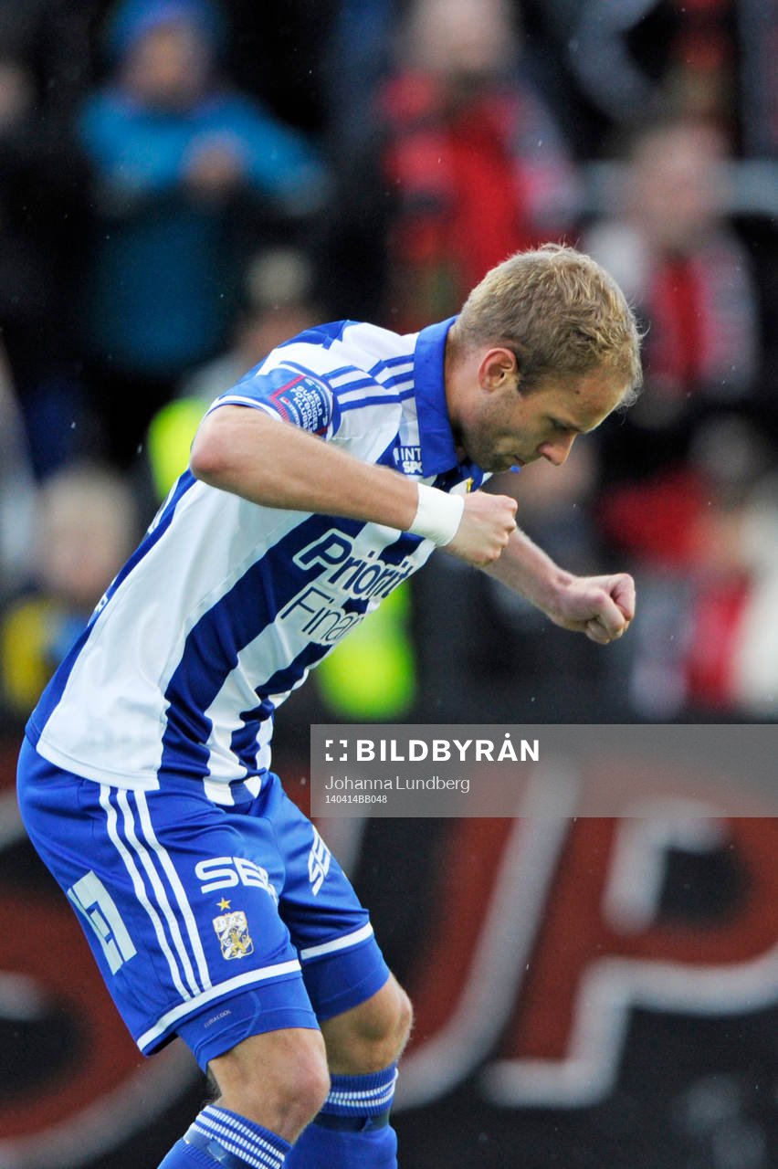 IFK Göteborgs Robin Söder jublar