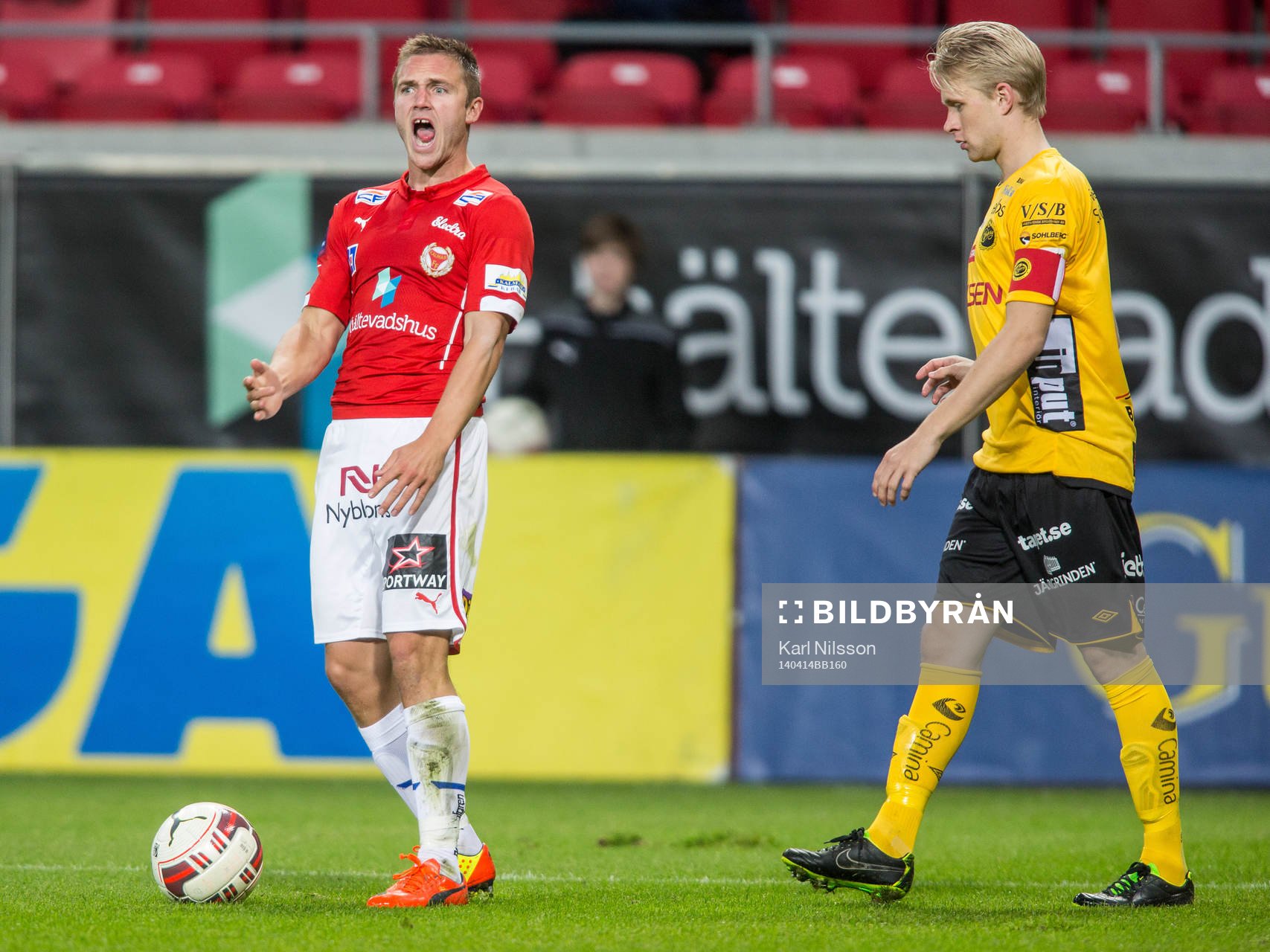 under fotbollsmatchen i  i Allsvenskan mellan Kalmar och