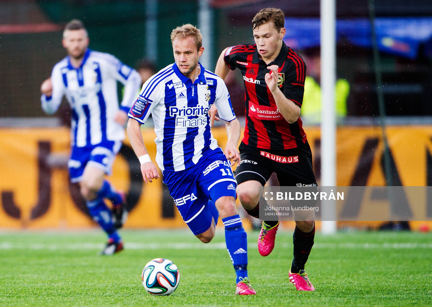 IFK Göteborgs Robin Söder och Brommapojkarnas Jesper