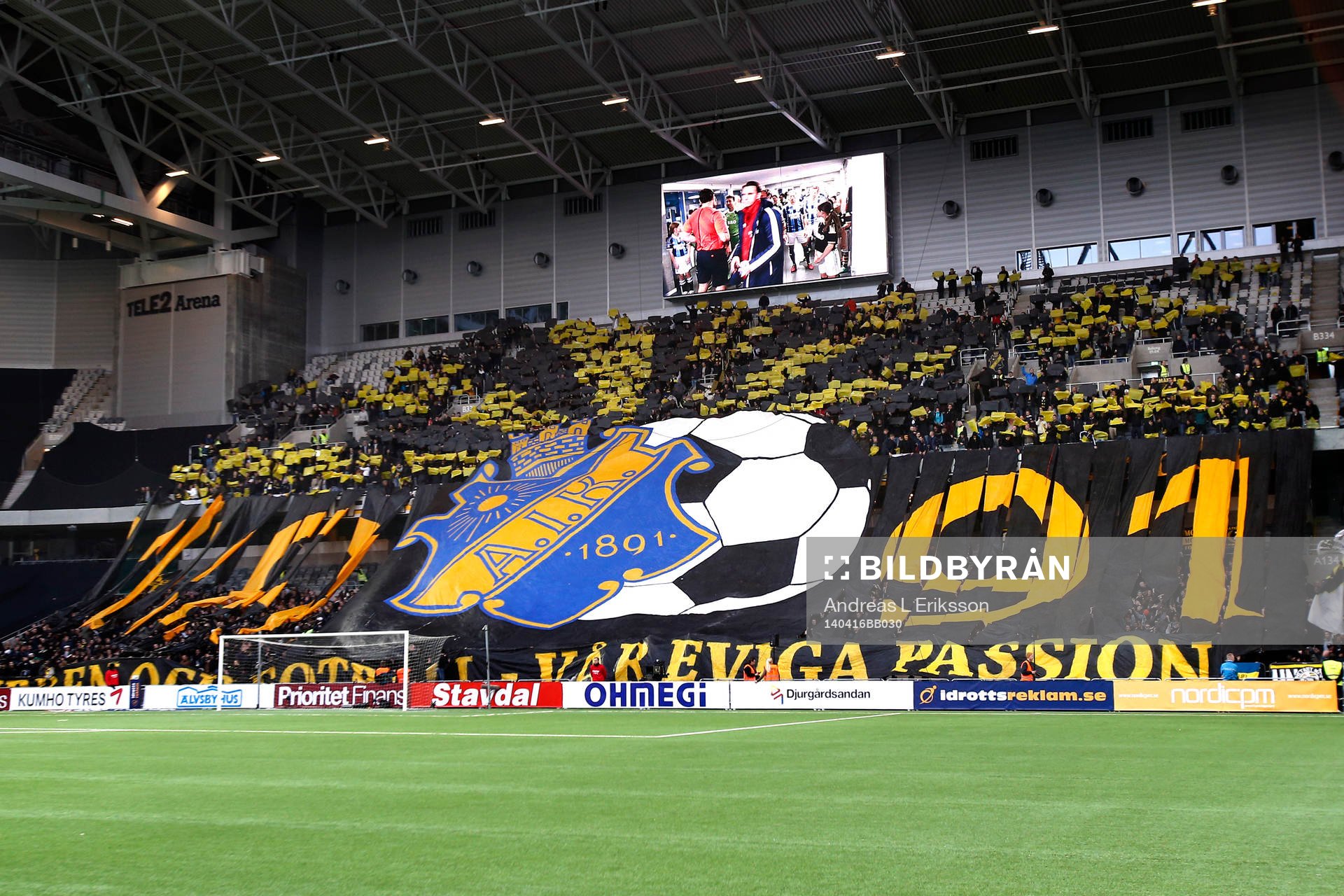 TIFO AIK klacken