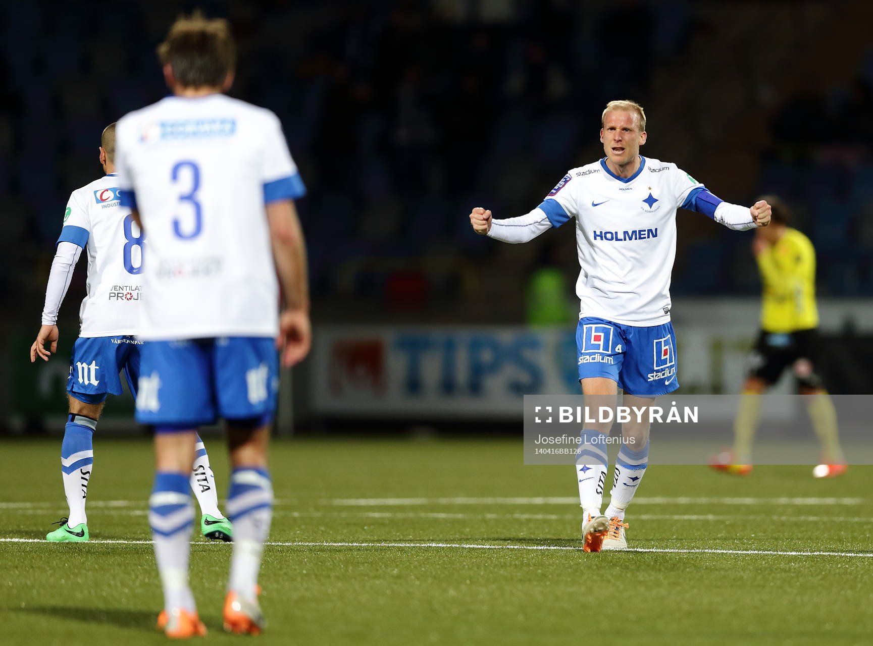 Norrköpings Andreas Johansson jublar