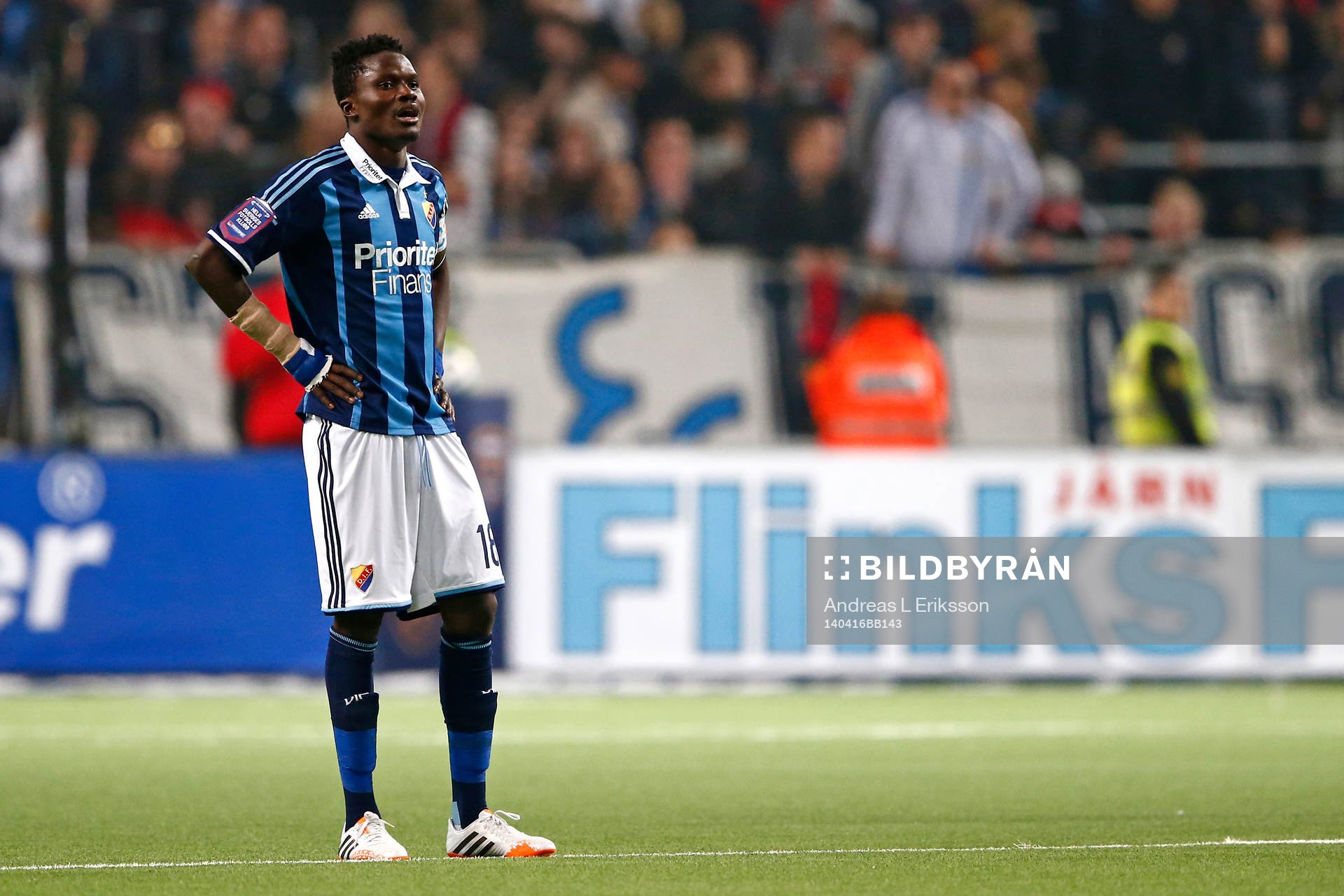 Djurgårdens Daniel Amartey deppar