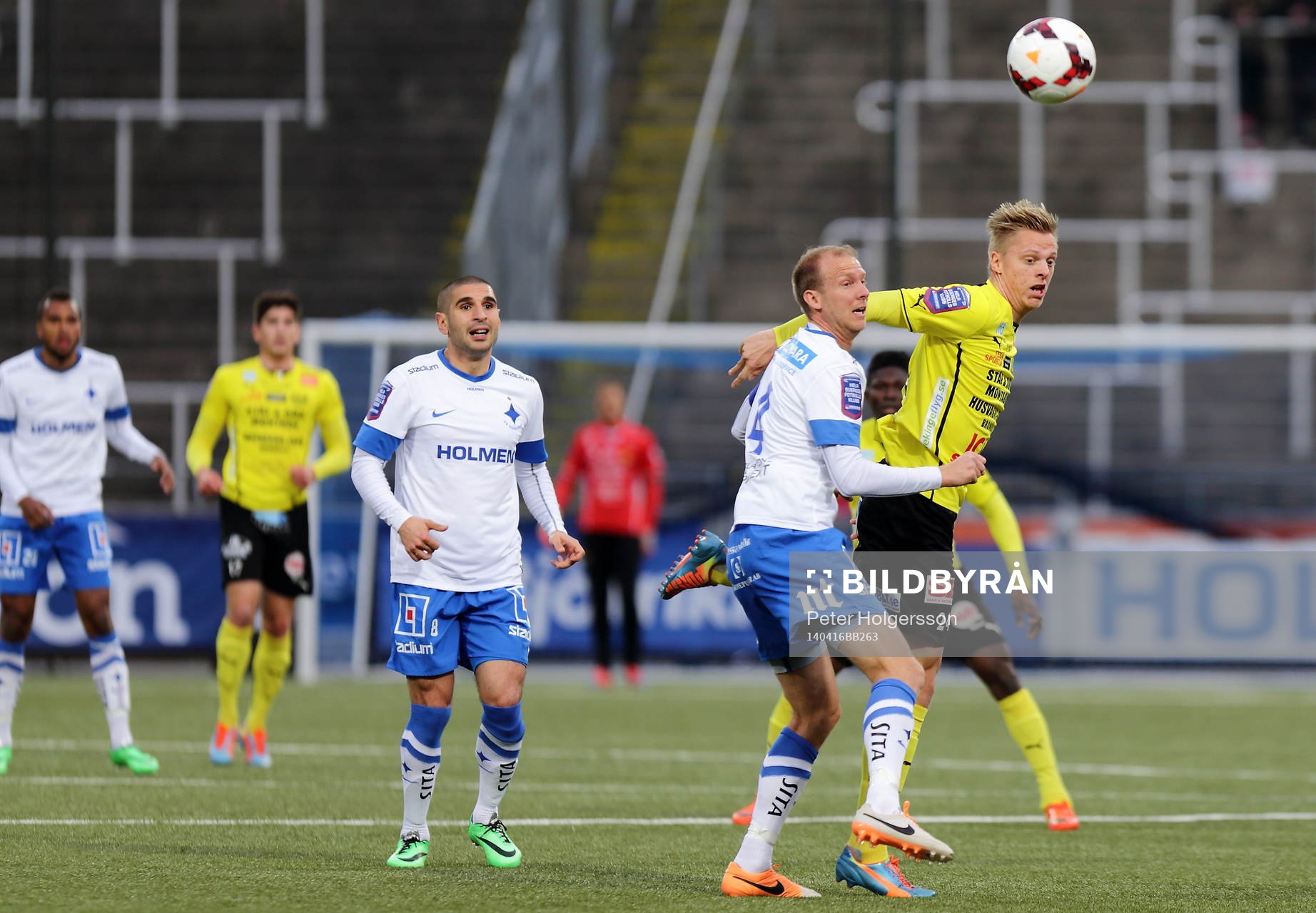 Norrköpings Andreas Johansson och Mjällbys Mattias