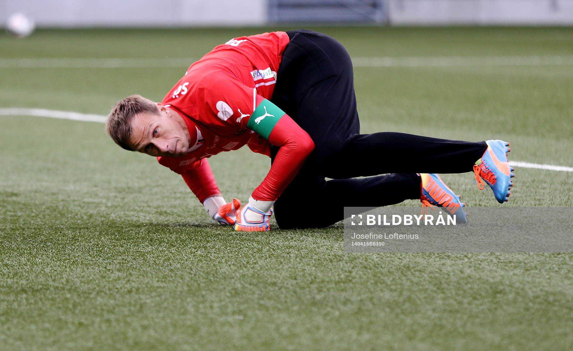 Mjällbys målvakt Mattias Asper