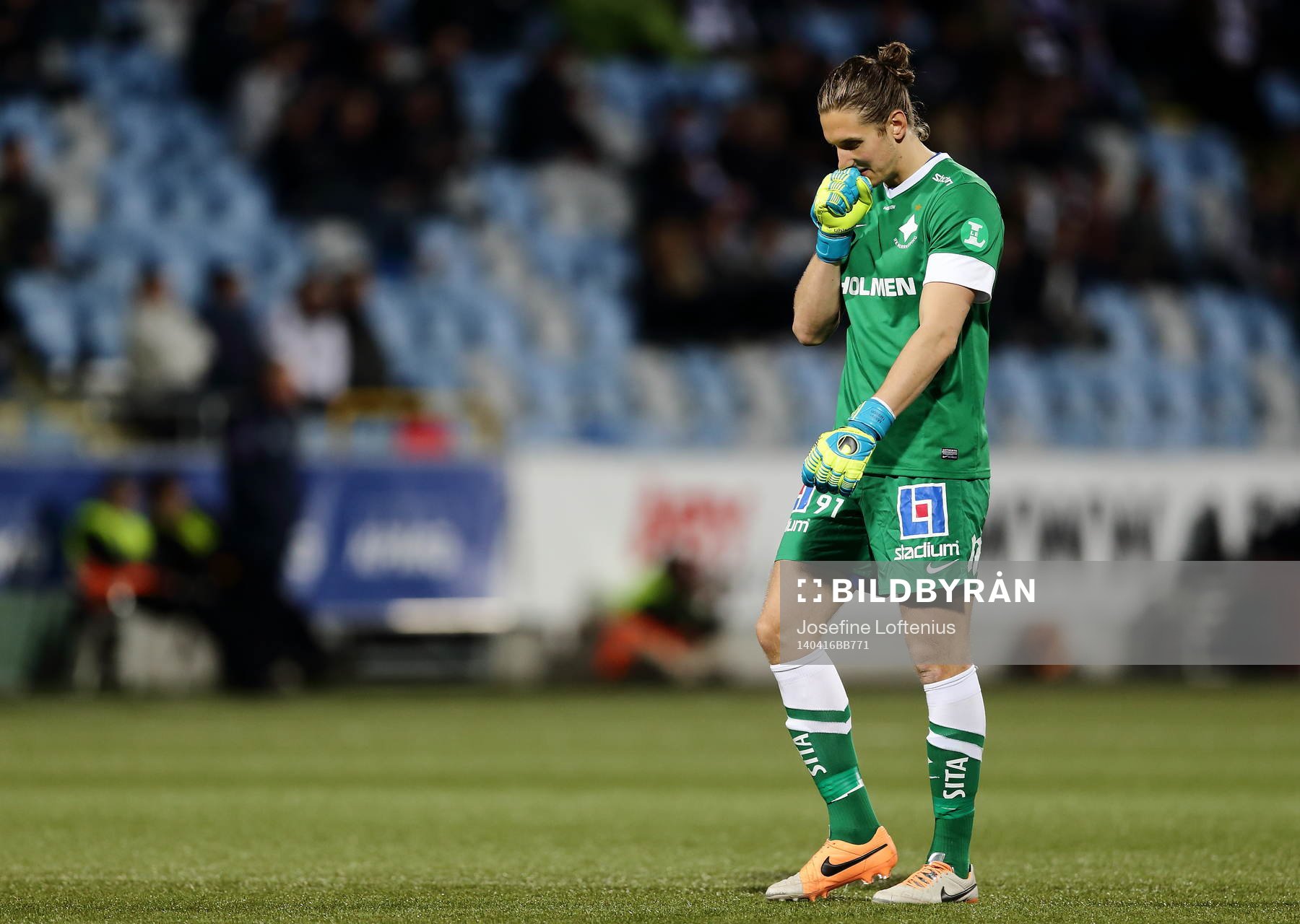 Norrköpings målvakt David Mitov Nilsson