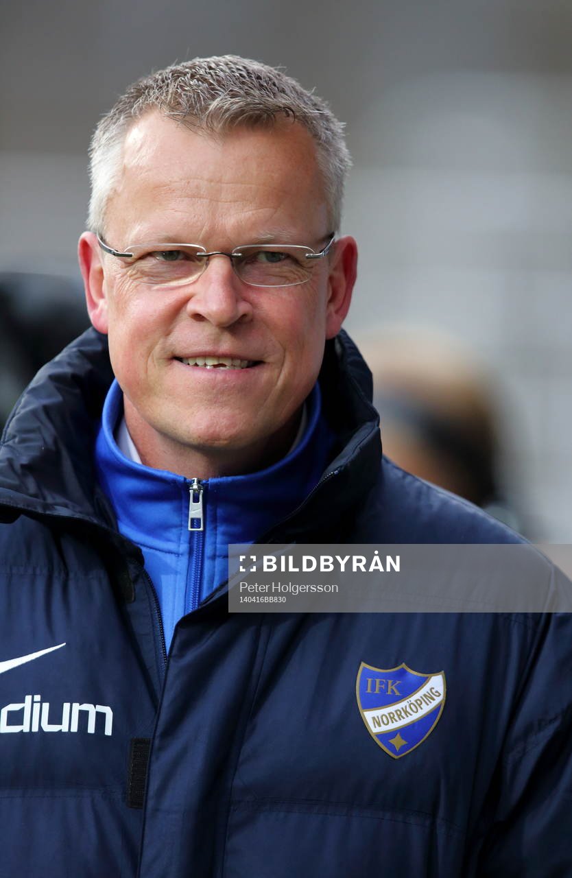 Norrköpings tränare Jan Andersson