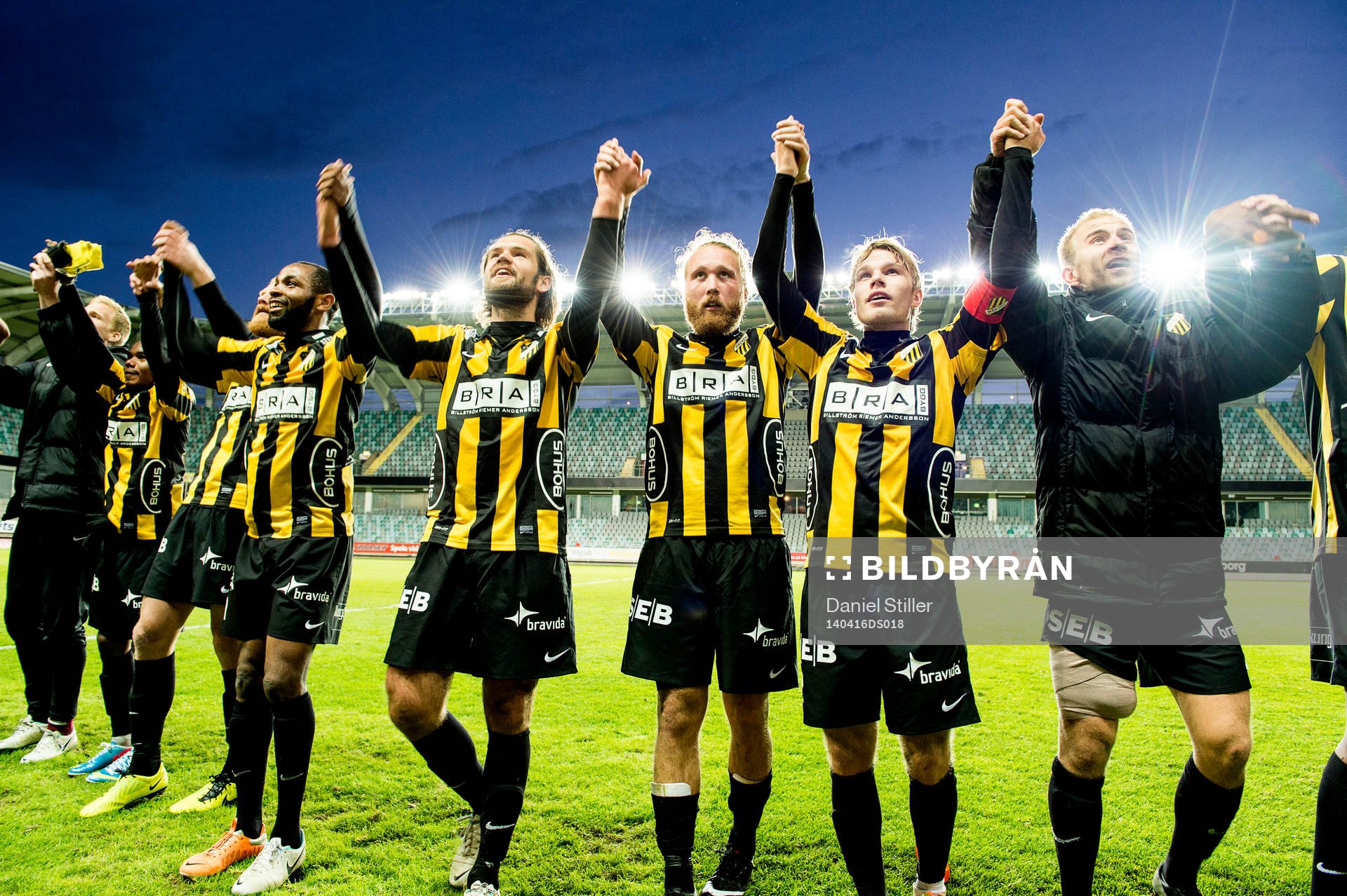 Häcken tackar fansen