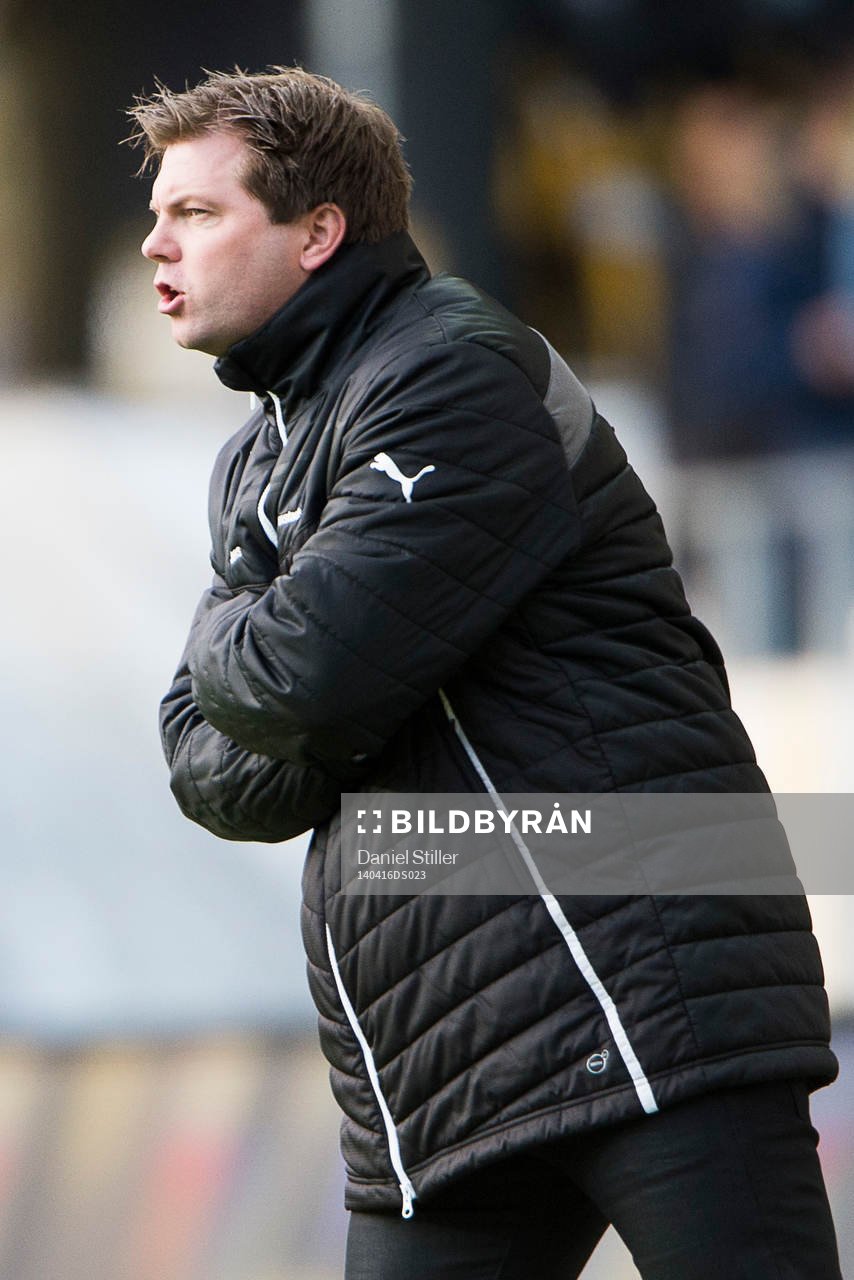Halmstads tränare Jens Gustafsson