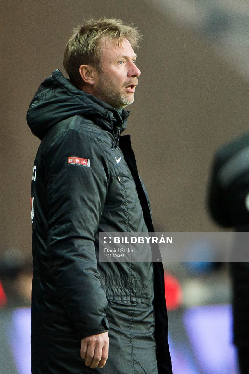 Häckens tränare Peter Gerhardsson