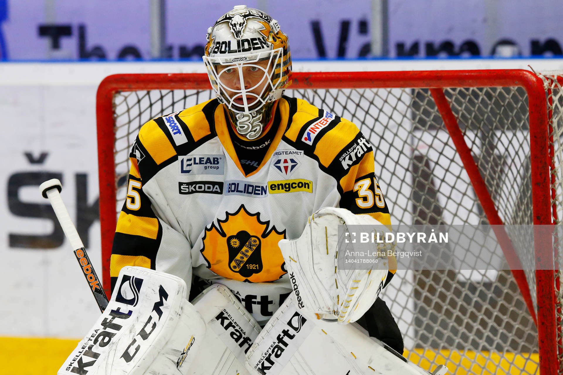 Skellefteås målvakt Markus Svensson