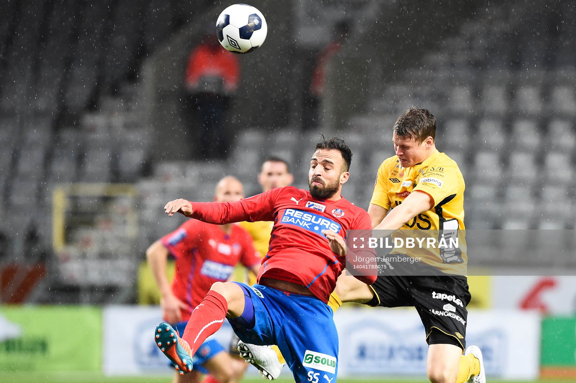 Helsingborgs Abdul Khalili och Elfsborgs Arber Zeneli