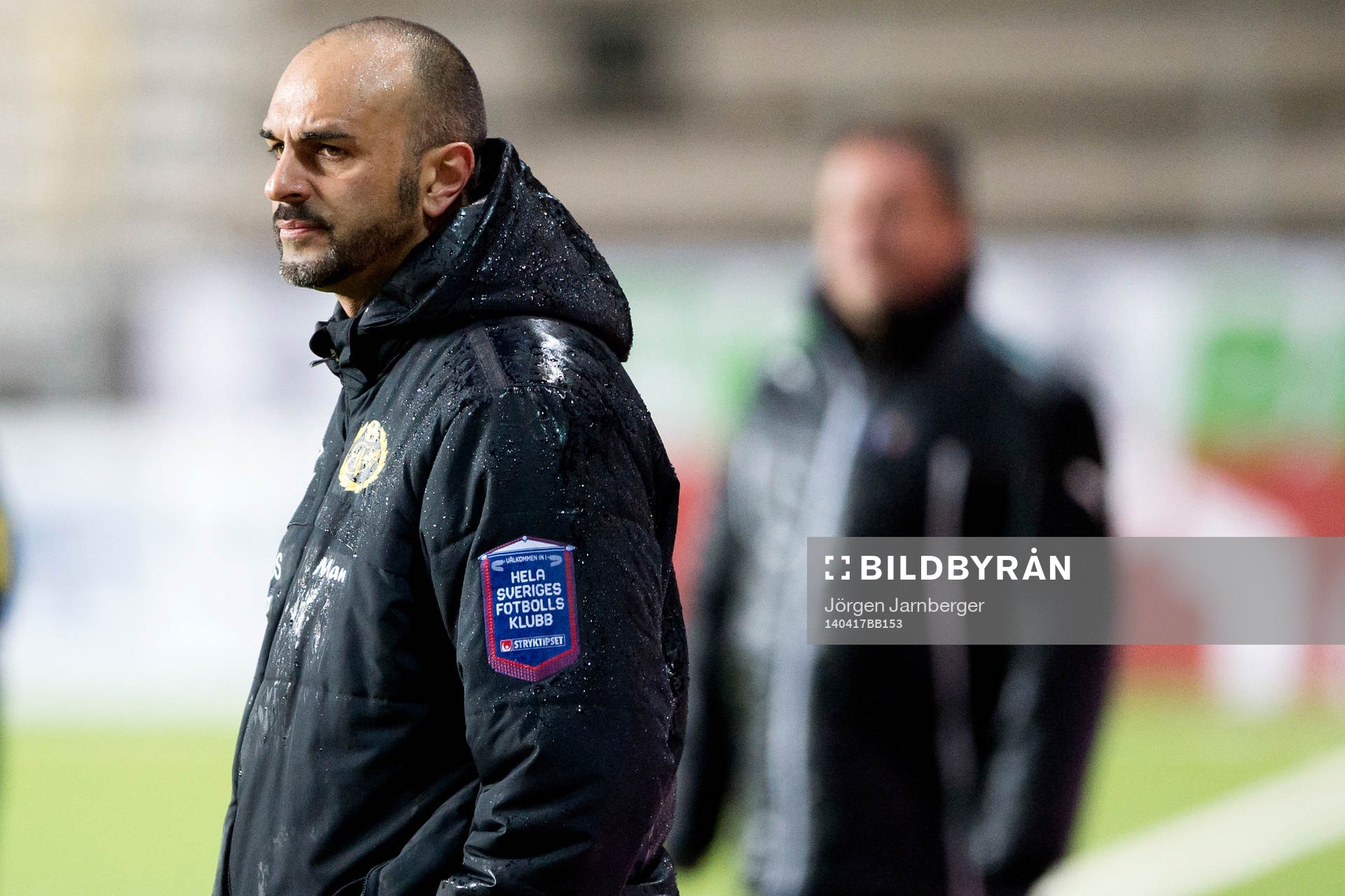 Elfsborgs tränare Jan Mian med Helsingborgs Helsingborgs