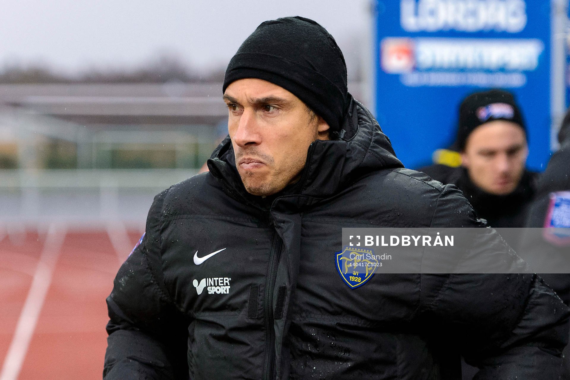 Falkenbergs tränare Henrik Larsson