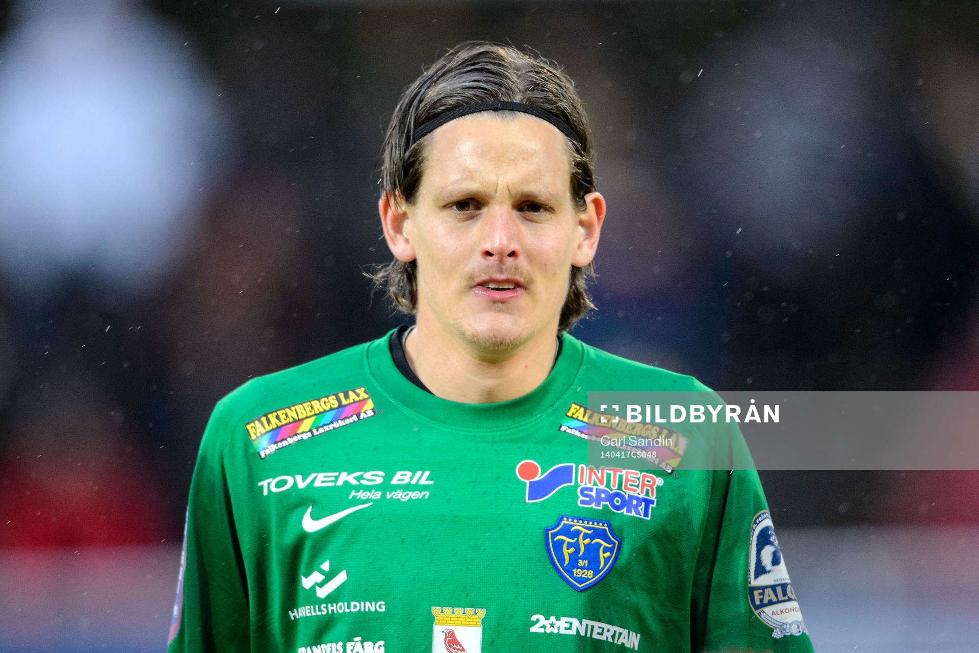 Falkenbergs målvakt Otto Martler
