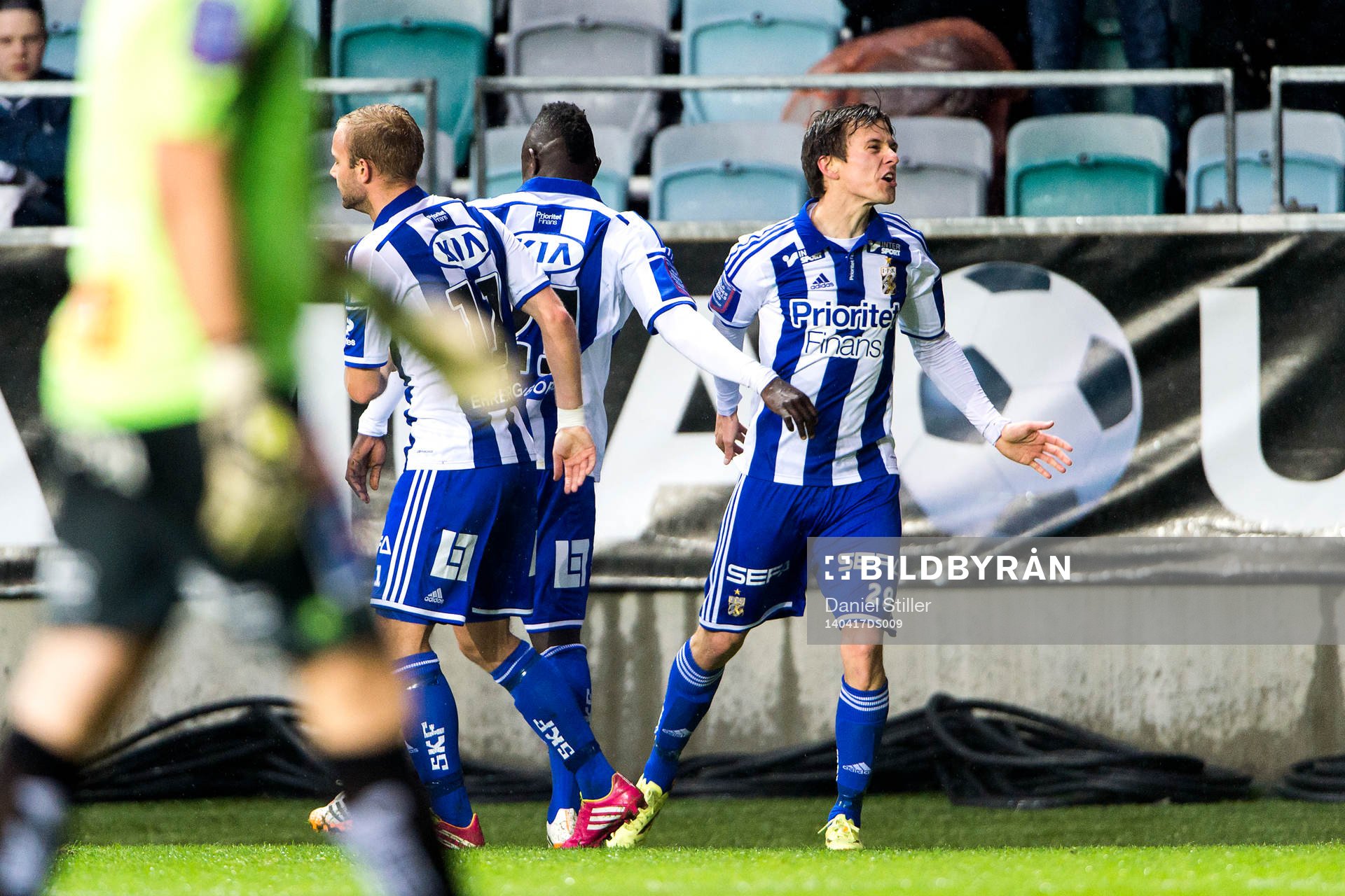 IFK Göteborgs Lasse Vibe jublar