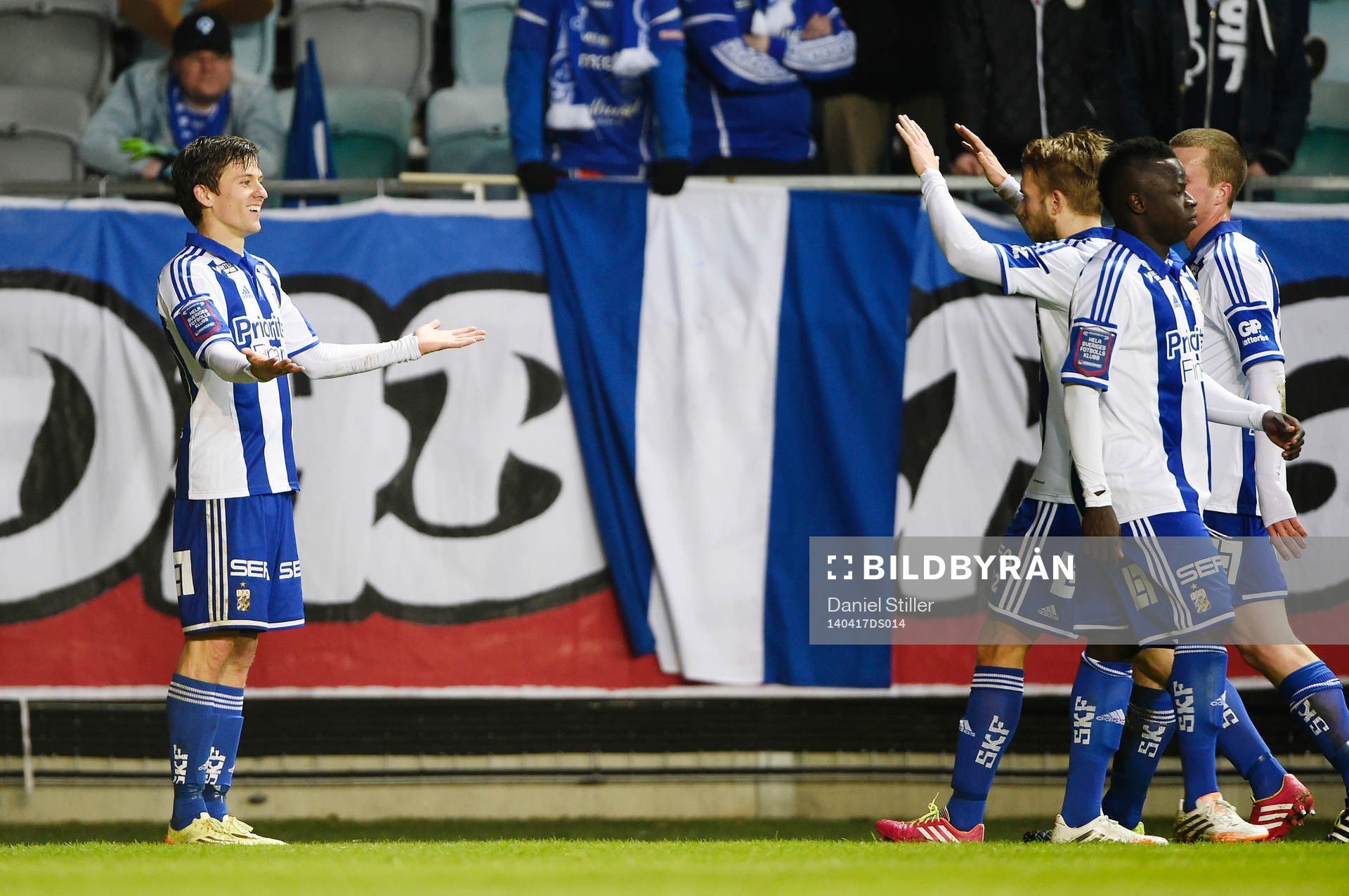 IFK Göteborgs Lasse Vibe  jublar