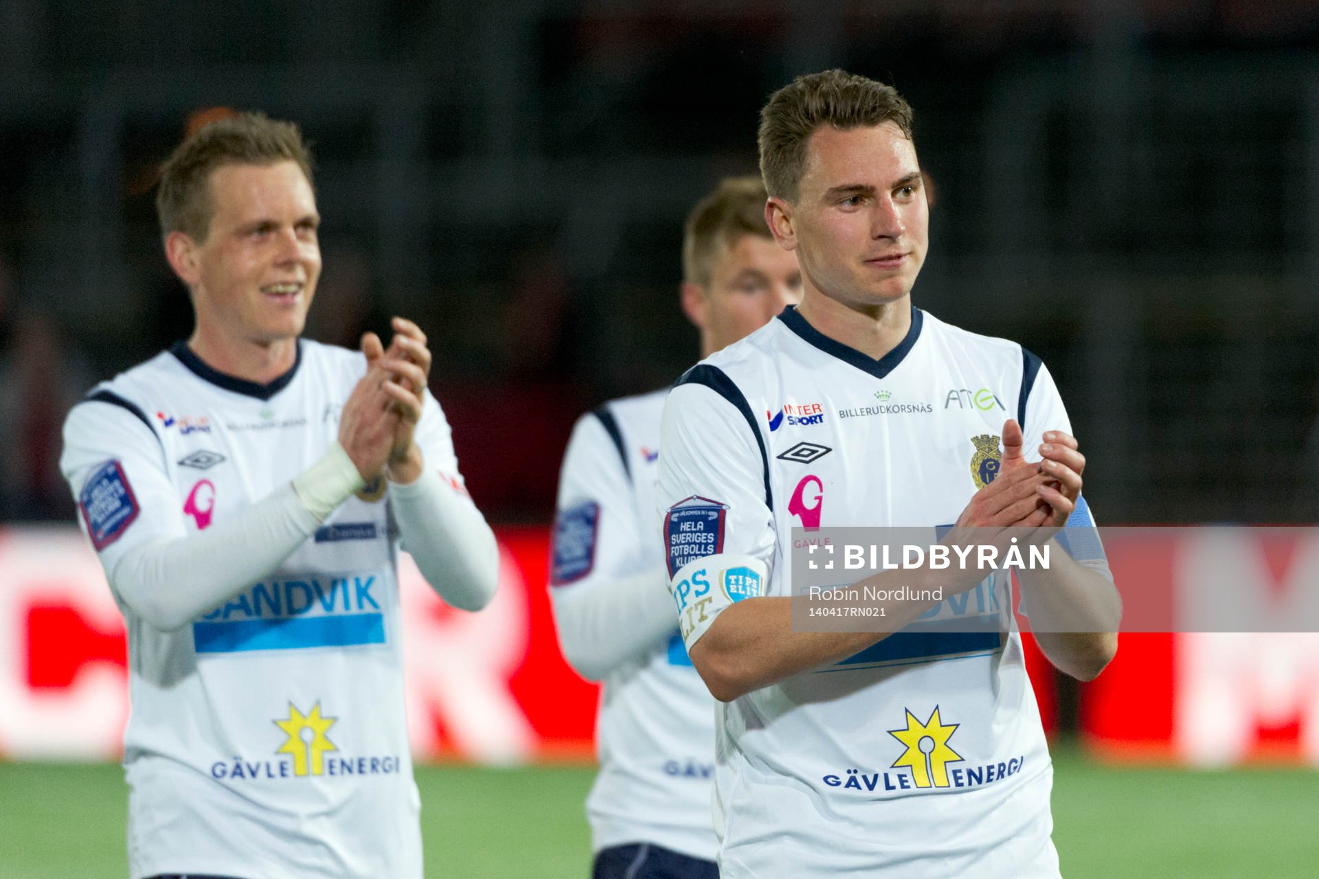 Marcus Hansson, Gefle applåderar publiken