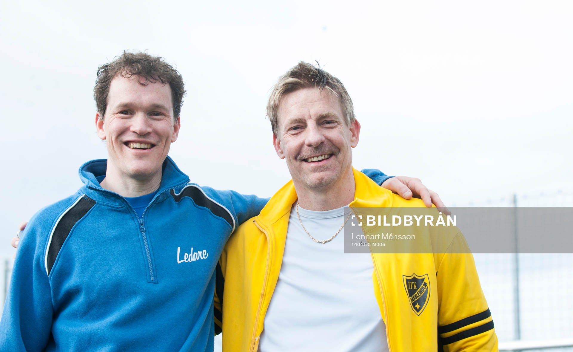 Martin Rokicki och Jonas Andersson när IFK Hässleholms