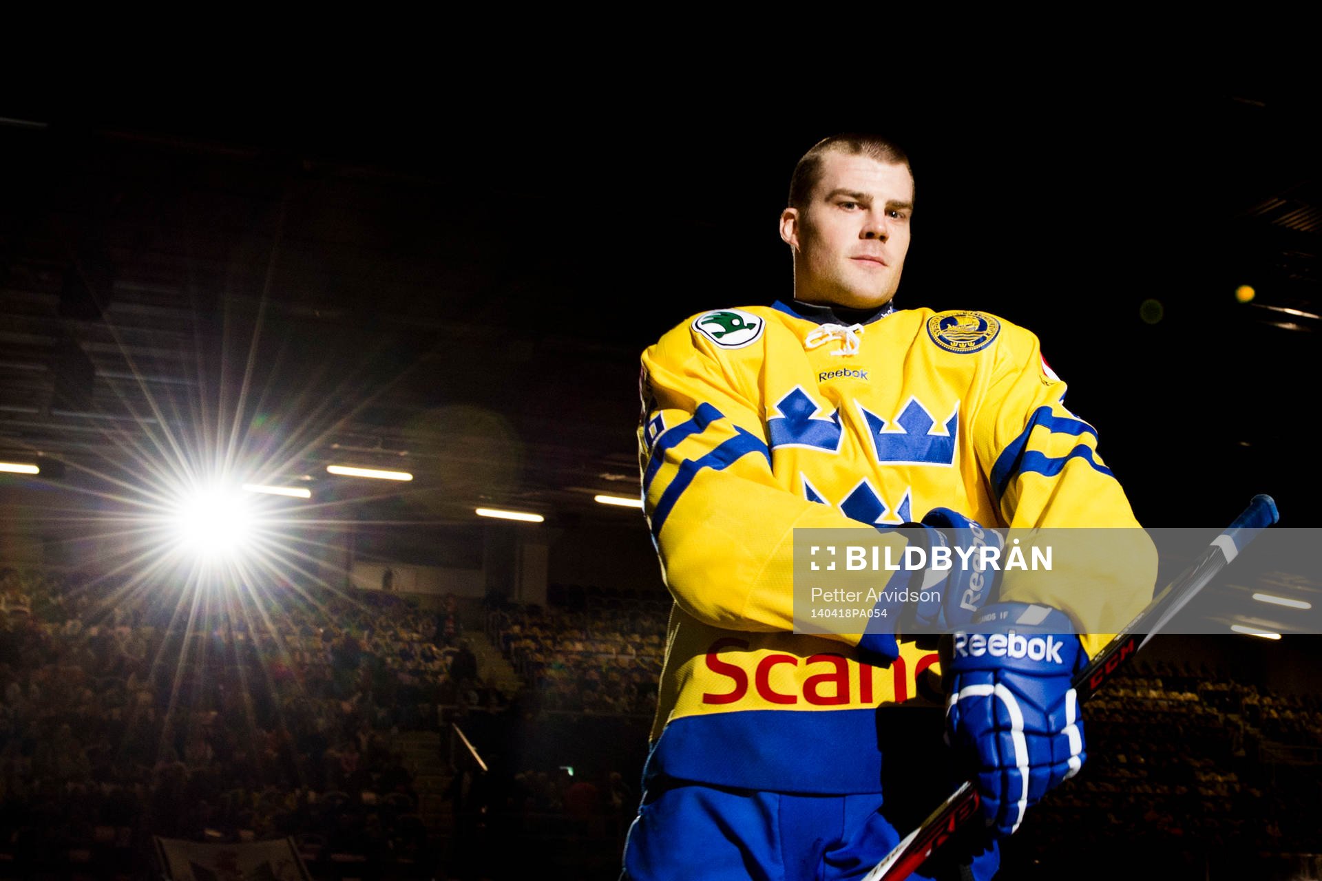 Patrik Hersley fick priset Salming trophy, årets back i SHL