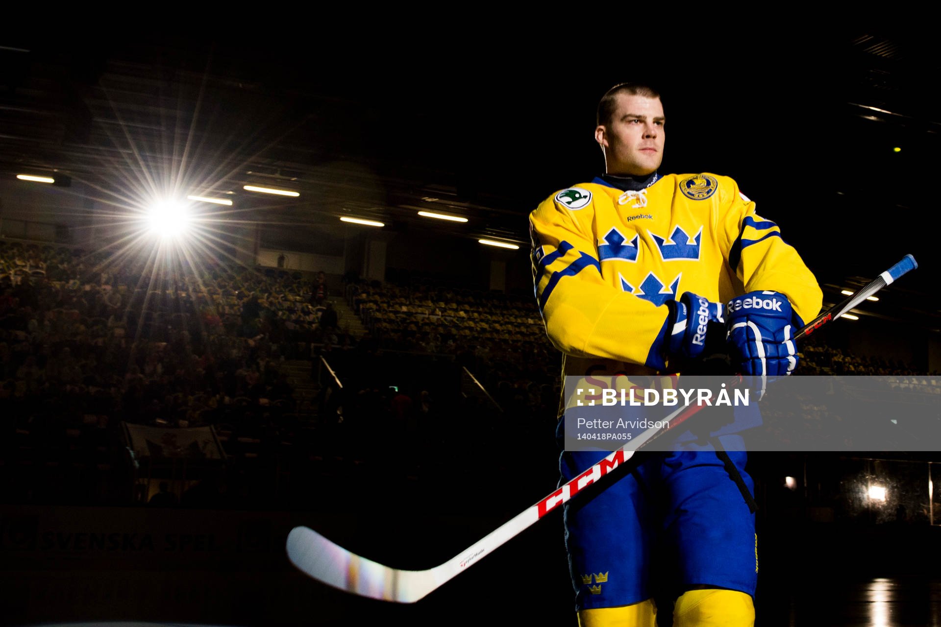 Patrik Hersley fick priset Salming trophy, årets back i SHL