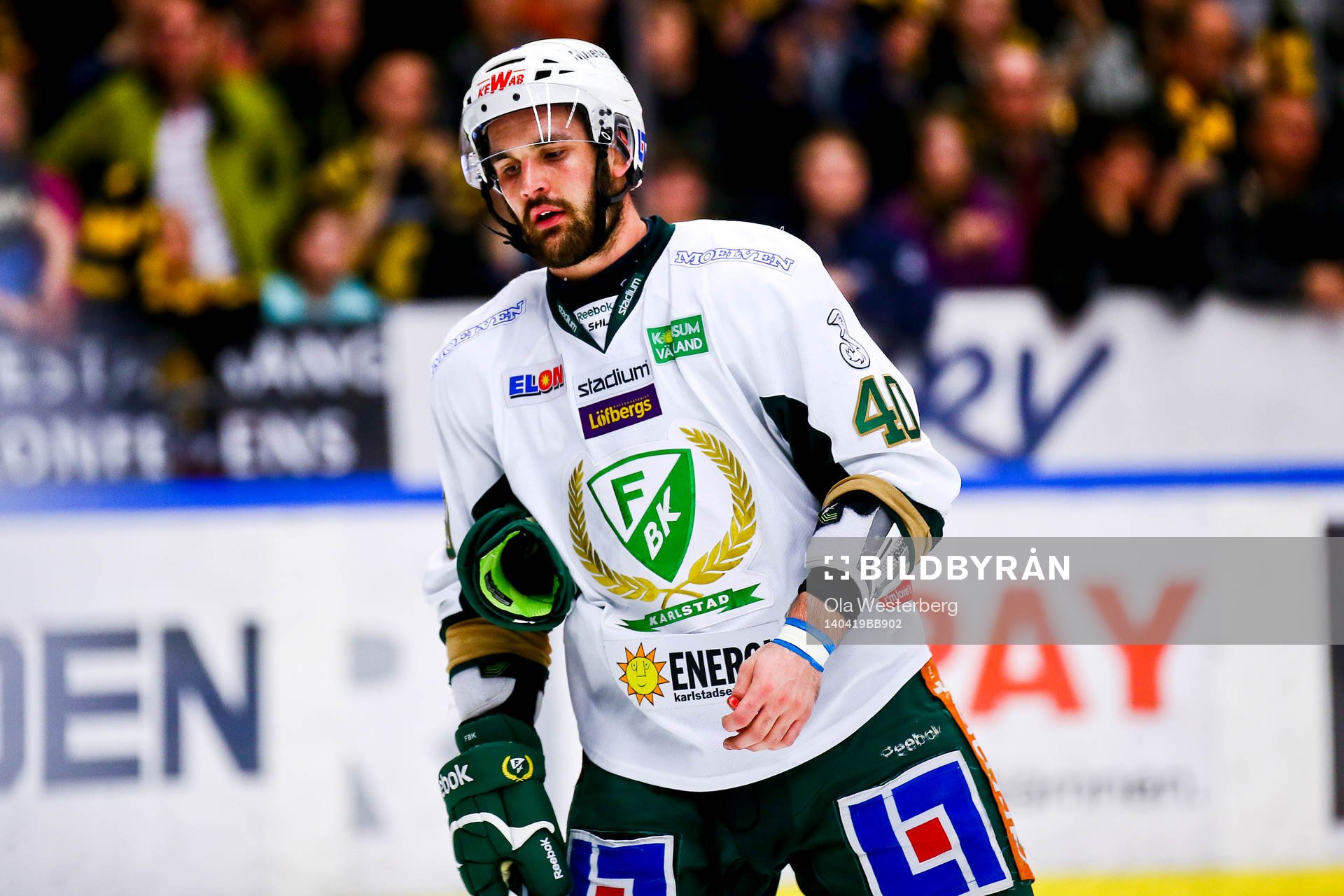 Färjestads Niklas Arell deppar