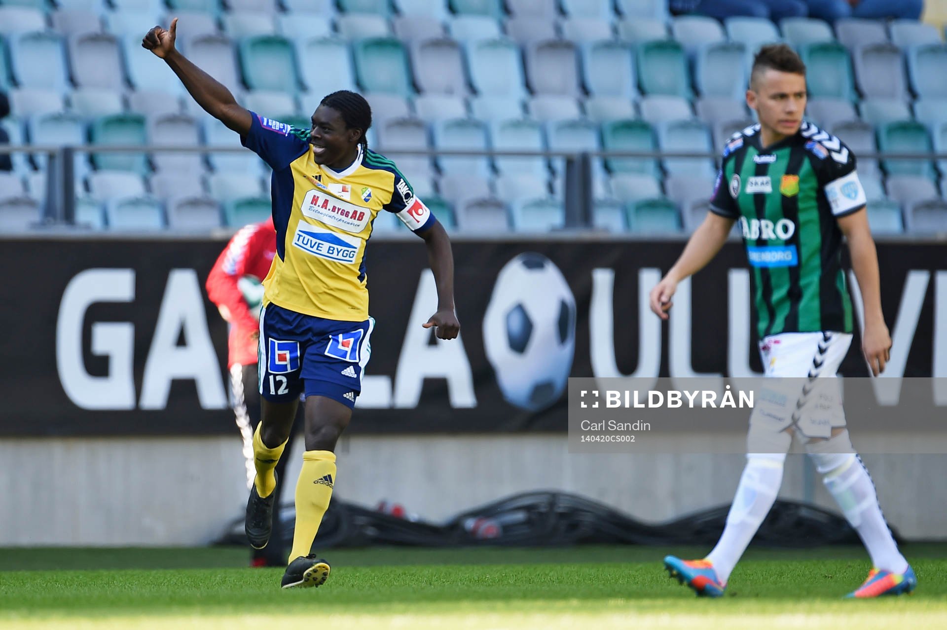 Ljungskiles Ken Sema jublar