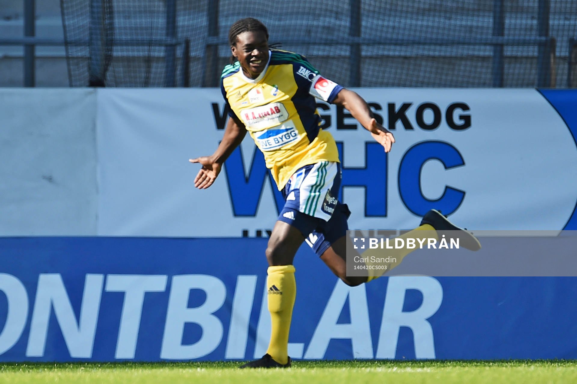 Ljungskiles Ken Sema jublar