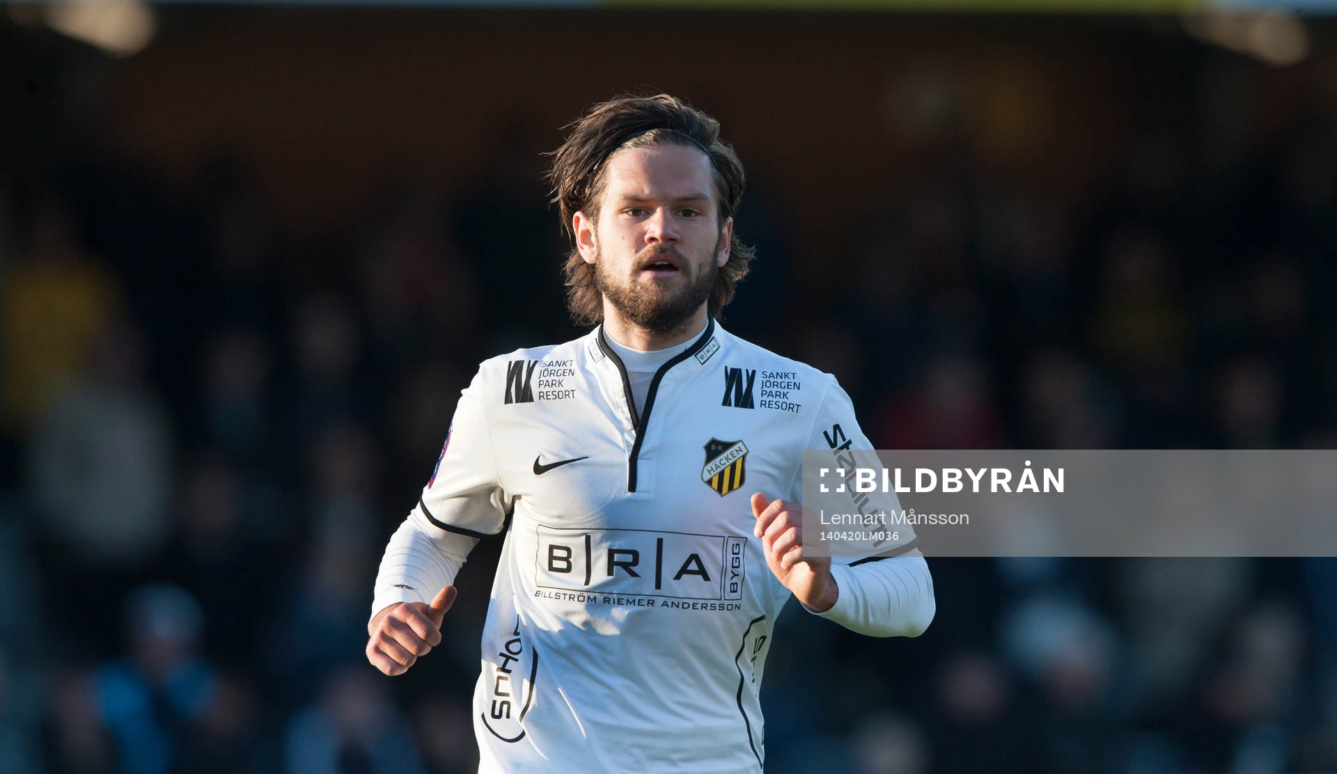 Häckens Ivo Pekalski i matchen i allsvenskan mellan