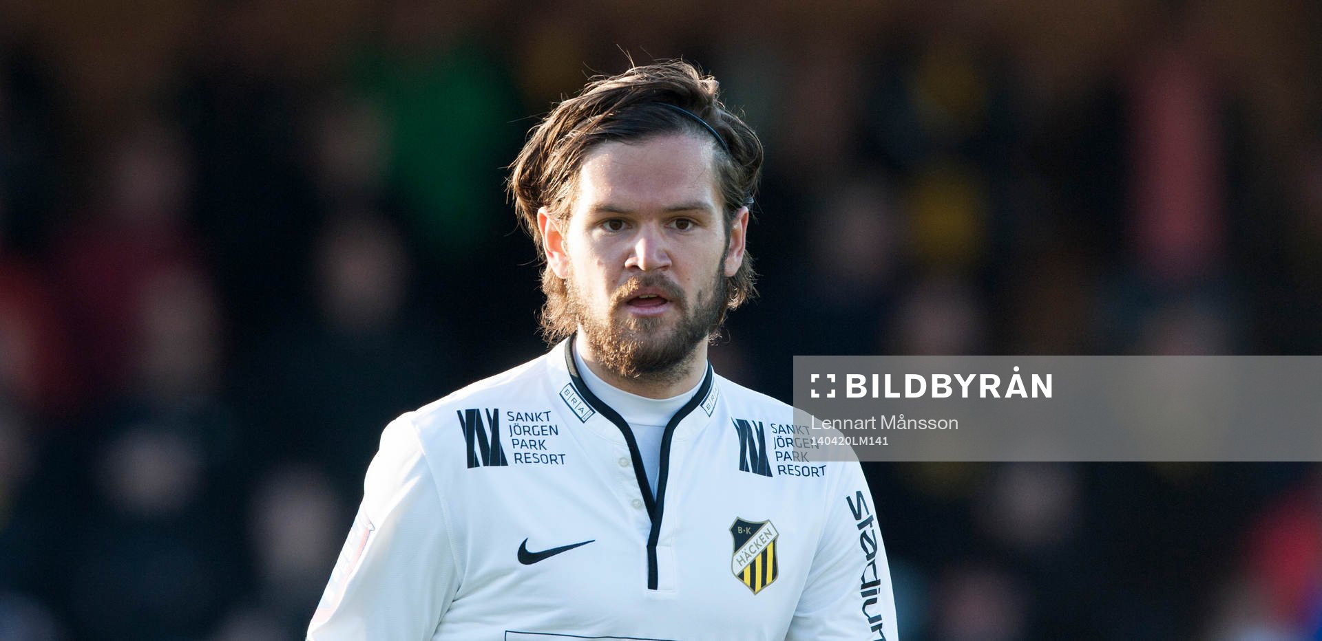 Häckens Ivo Pekalski  i matchen i allsvenskan mellan