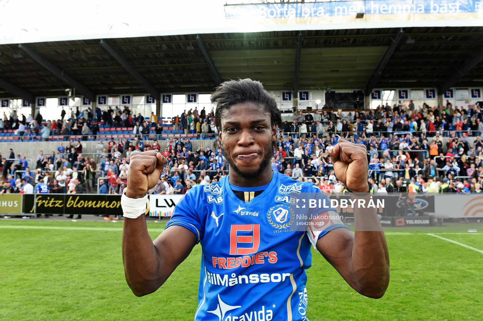 Halmstads Joseph Baffo jublar
