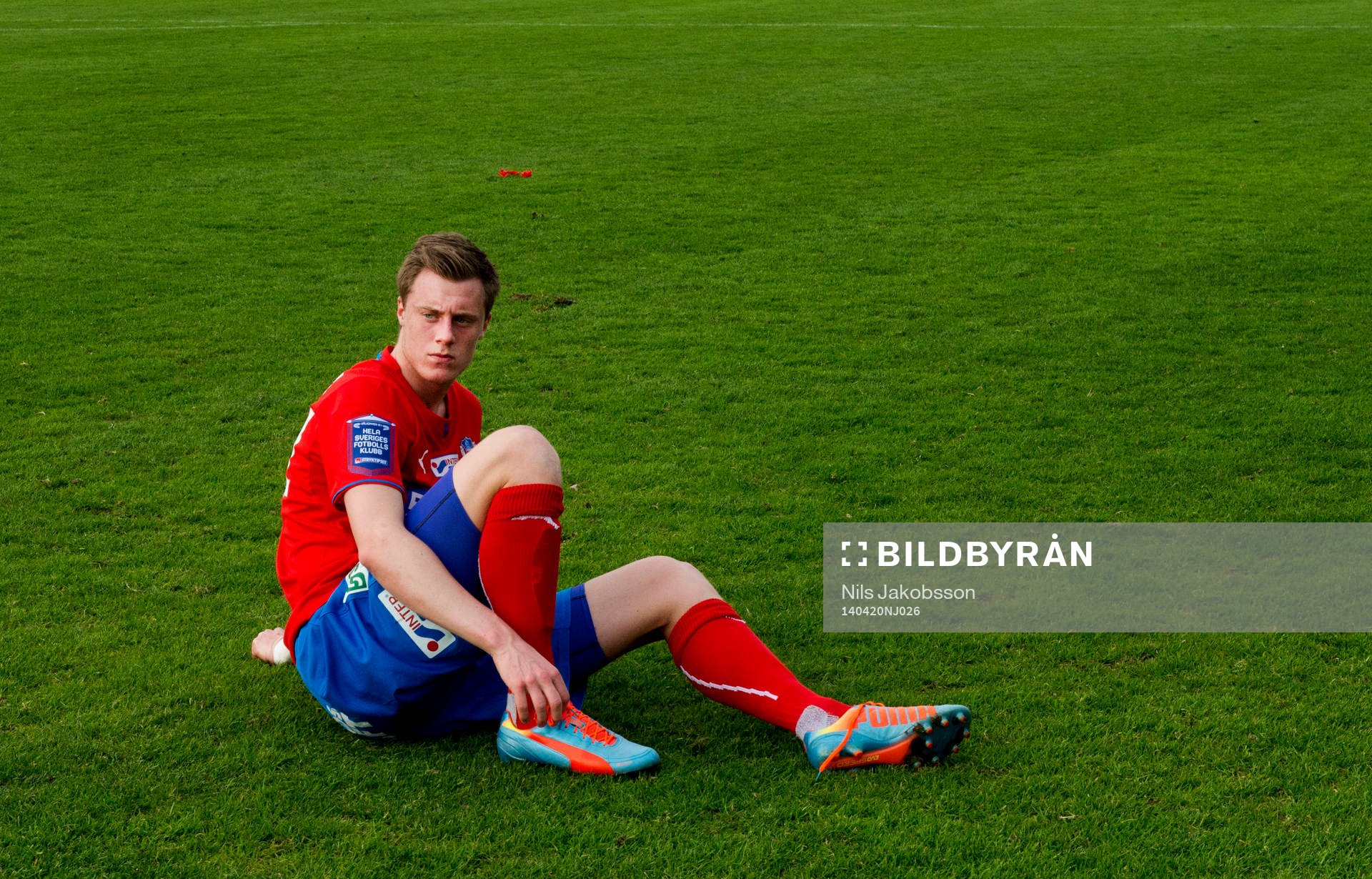 Helsingborgs Anton Kinnander deppar