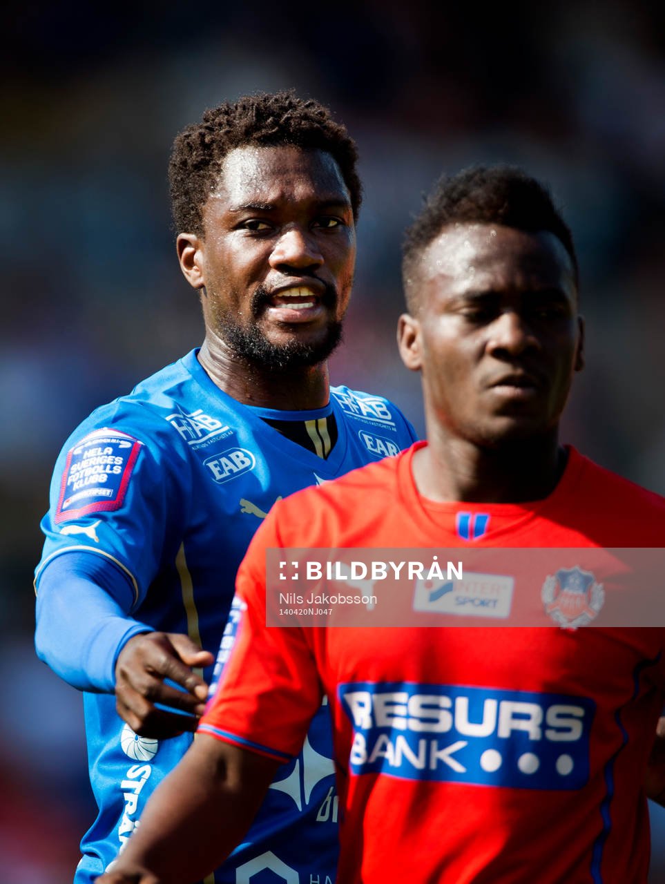 Halmstads King Osei Gyan